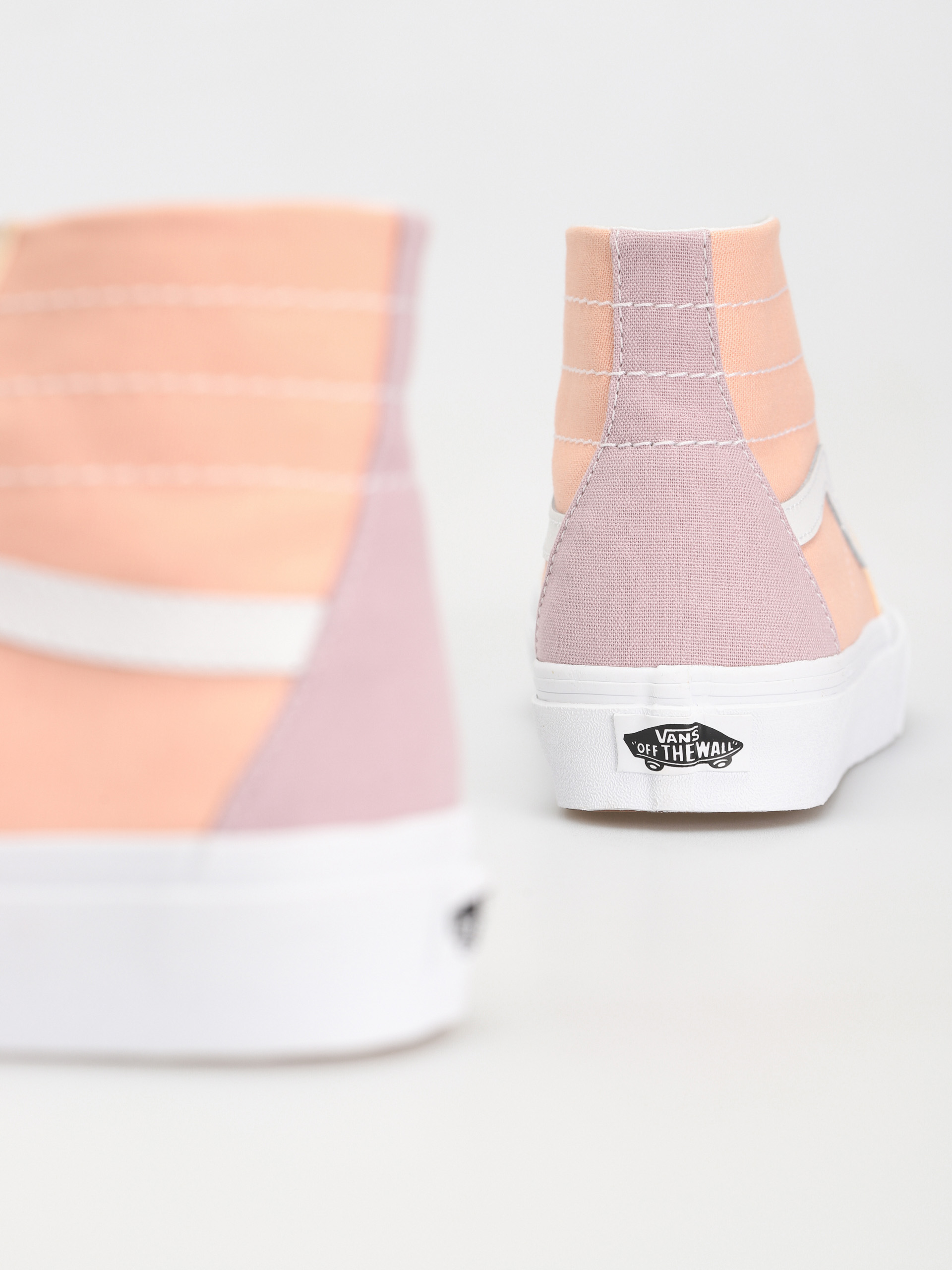 Vans Sk8 Hi Tapered Cipők Wmn (pastel block multi/true white)
