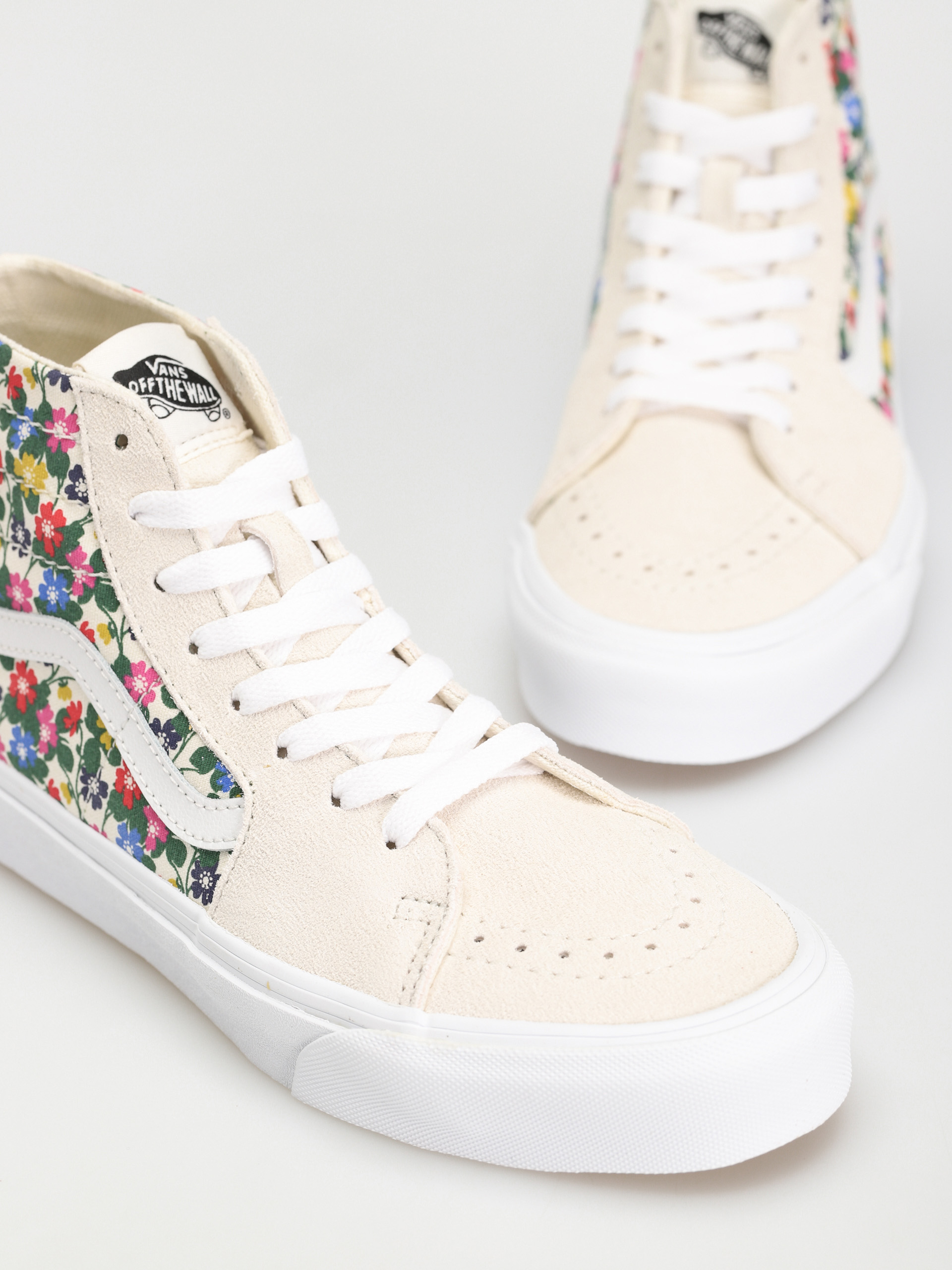 Vans Sk8 Hi Tapered Cipők Wmn (floral white)