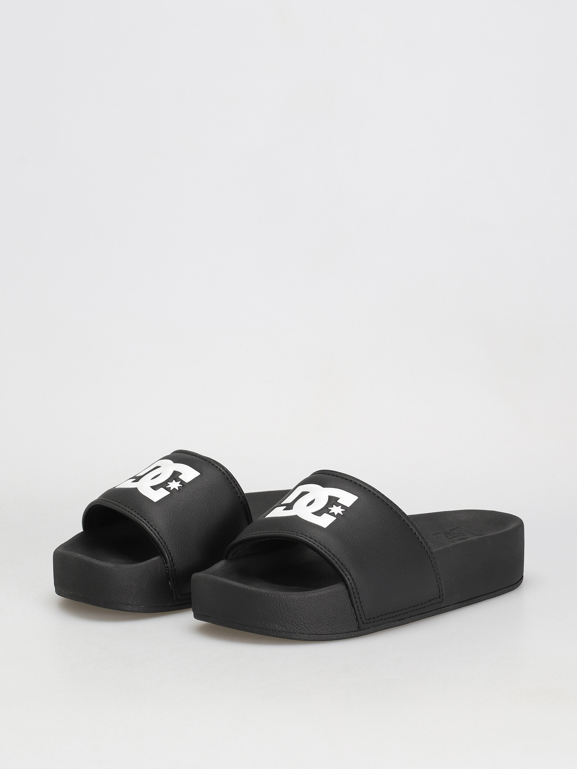 DC Slide Platform Flip-flop papucsok Wmn (black/black/white)