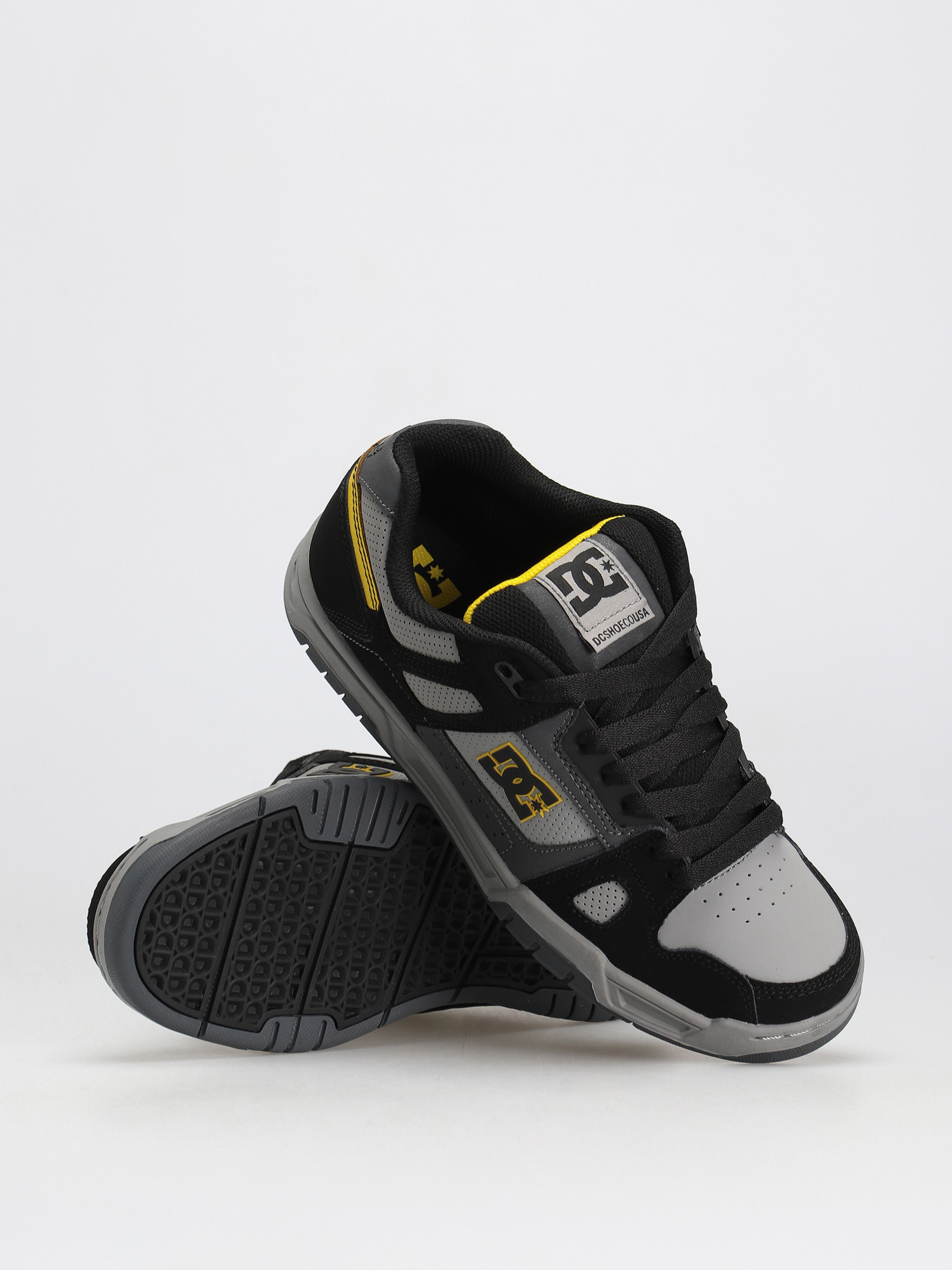DC Stag Cipők (grey/black/yellow)