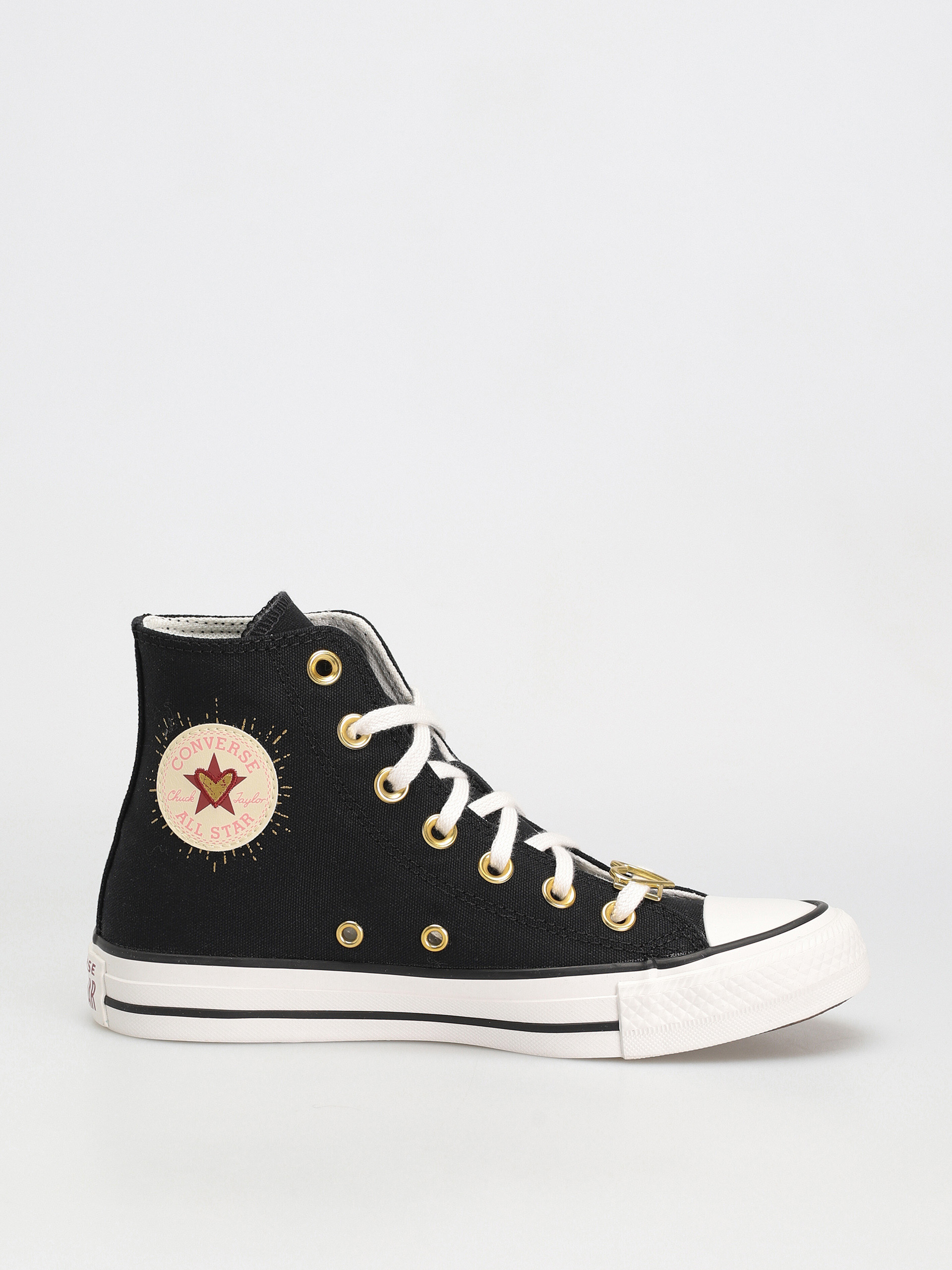 Converse Chuck Taylor All Star Hi Tornacipők Wmn (black/white/back alley brick)