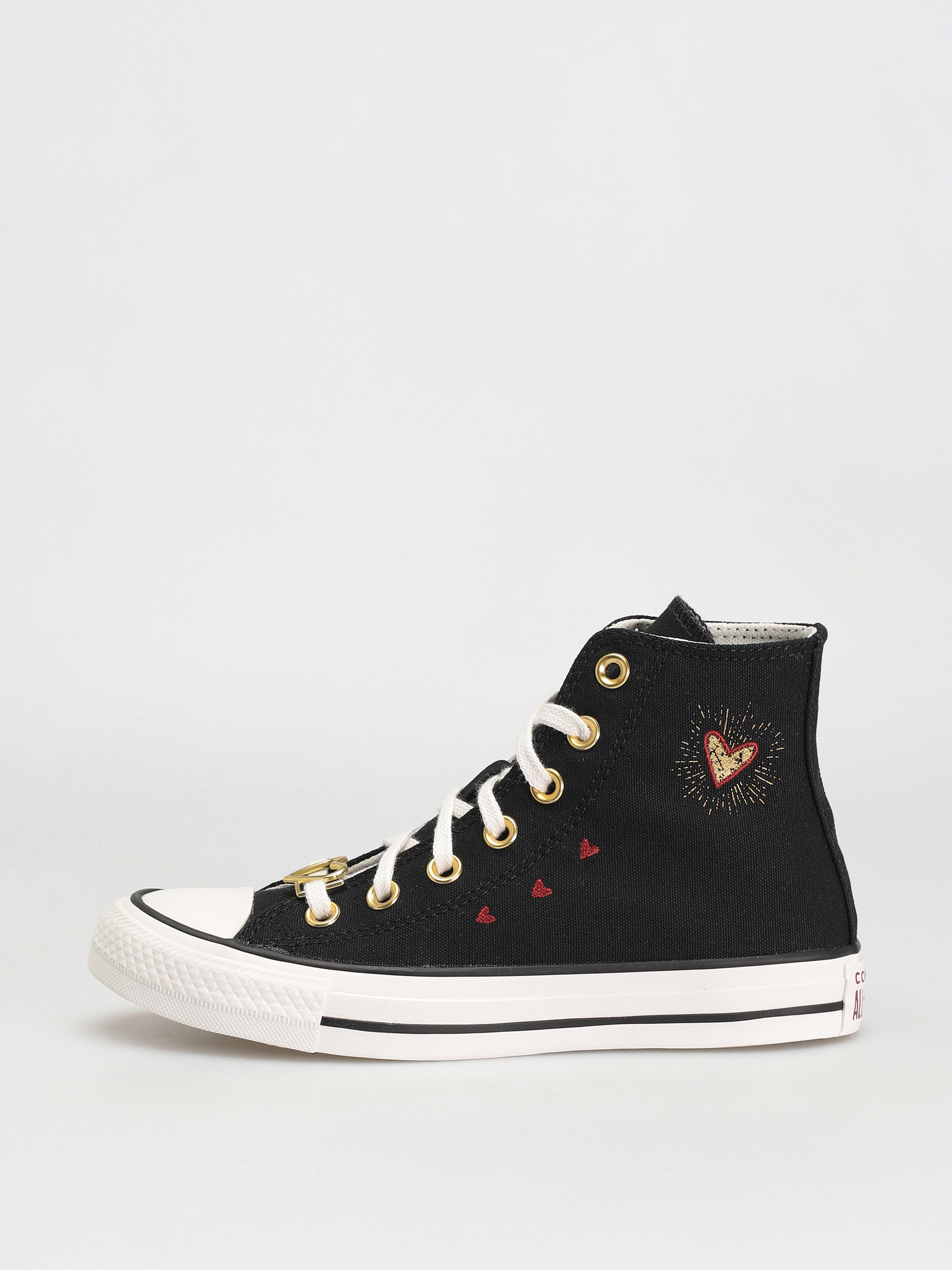Converse Chuck Taylor All Star Hi Tornacipők Wmn (black/white/back alley brick)