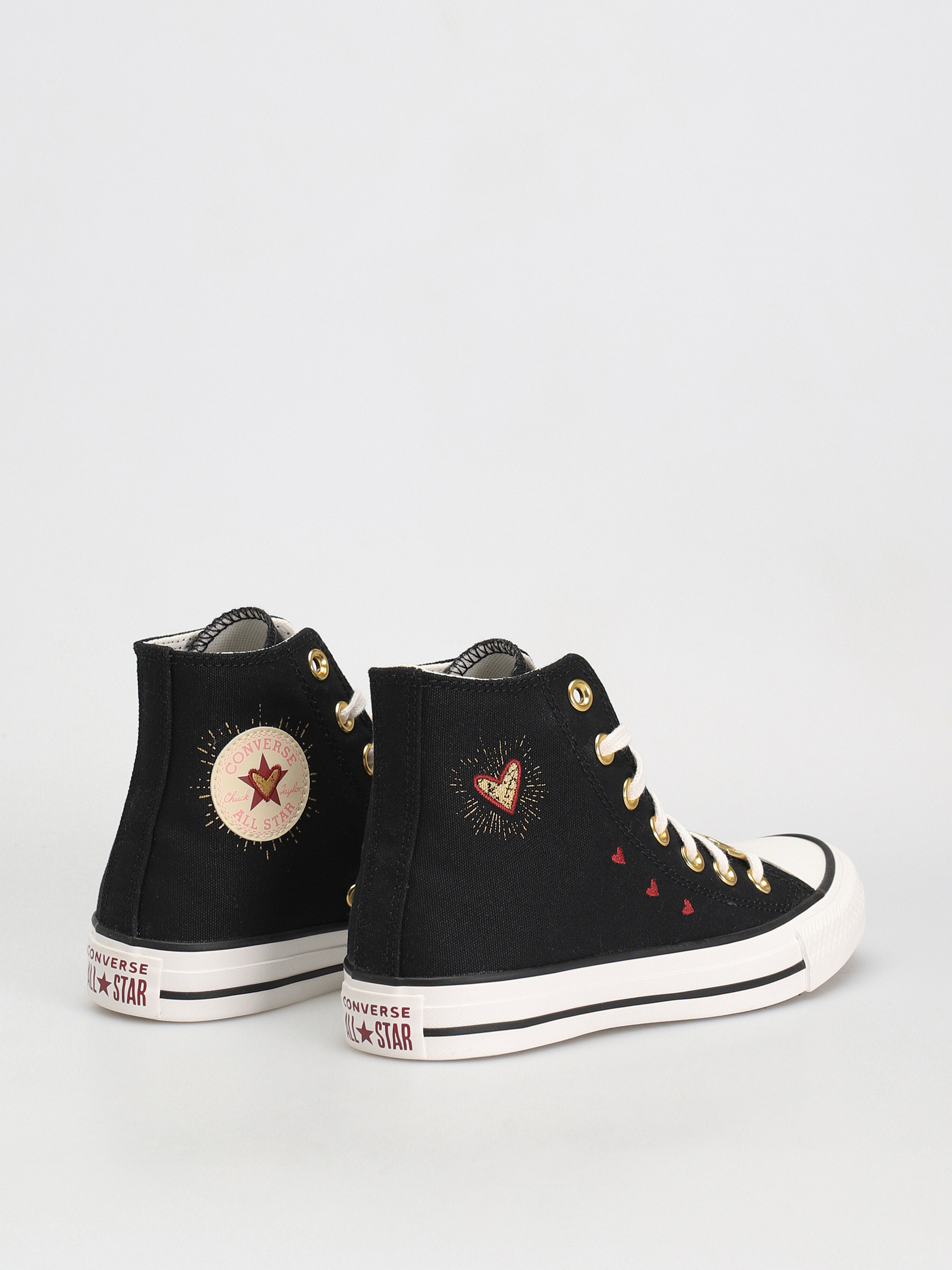 Converse Chuck Taylor All Star Hi Tornacipők Wmn (black/white/back alley brick)