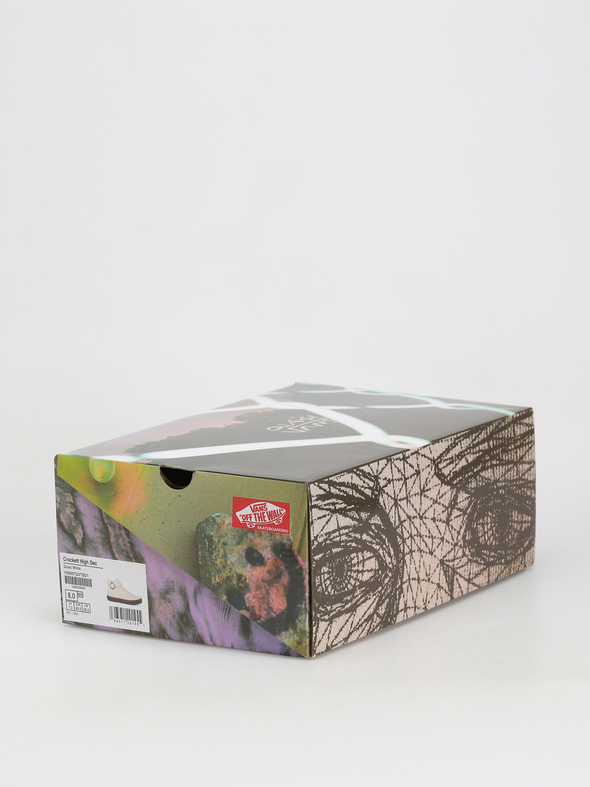 Vans X Quasi Crockett High Decon Cipők (quasi white)