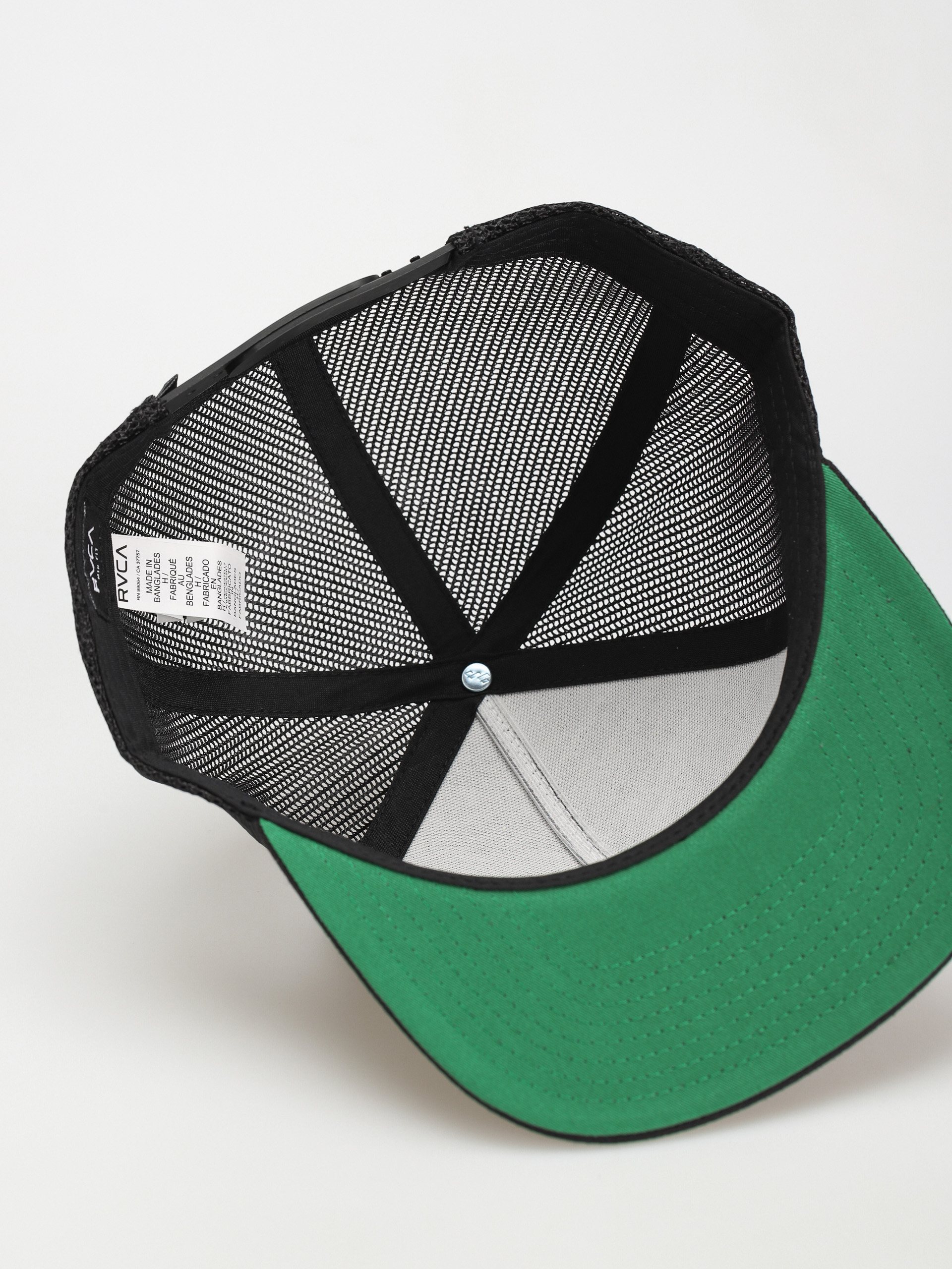 RVCA Va All The Way Trucker Baseball sapka (black/white)