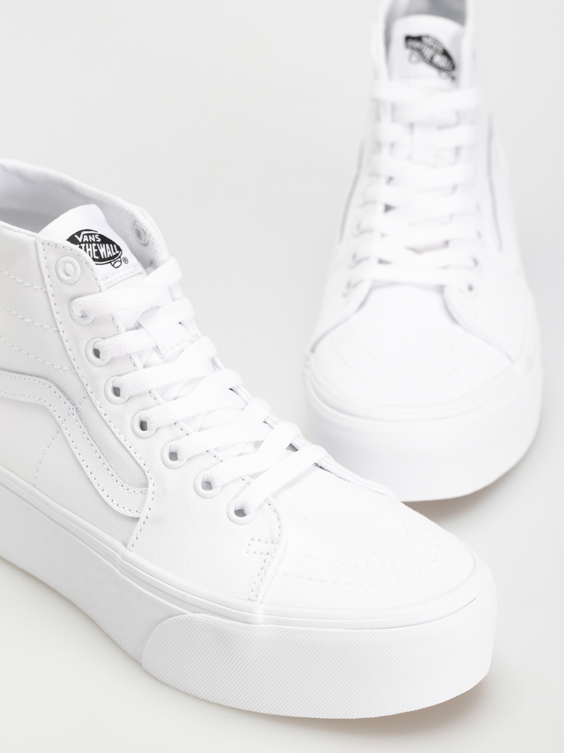 Vans Sk8 Hi Tapered Stackform Cipők Wmn (canvas true white)