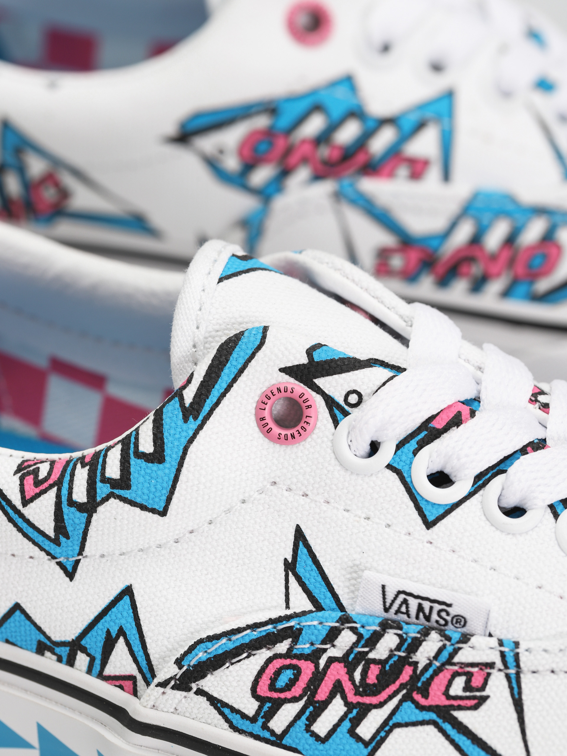 Vans Era Cipők (our legends gt/dyno white/blue)