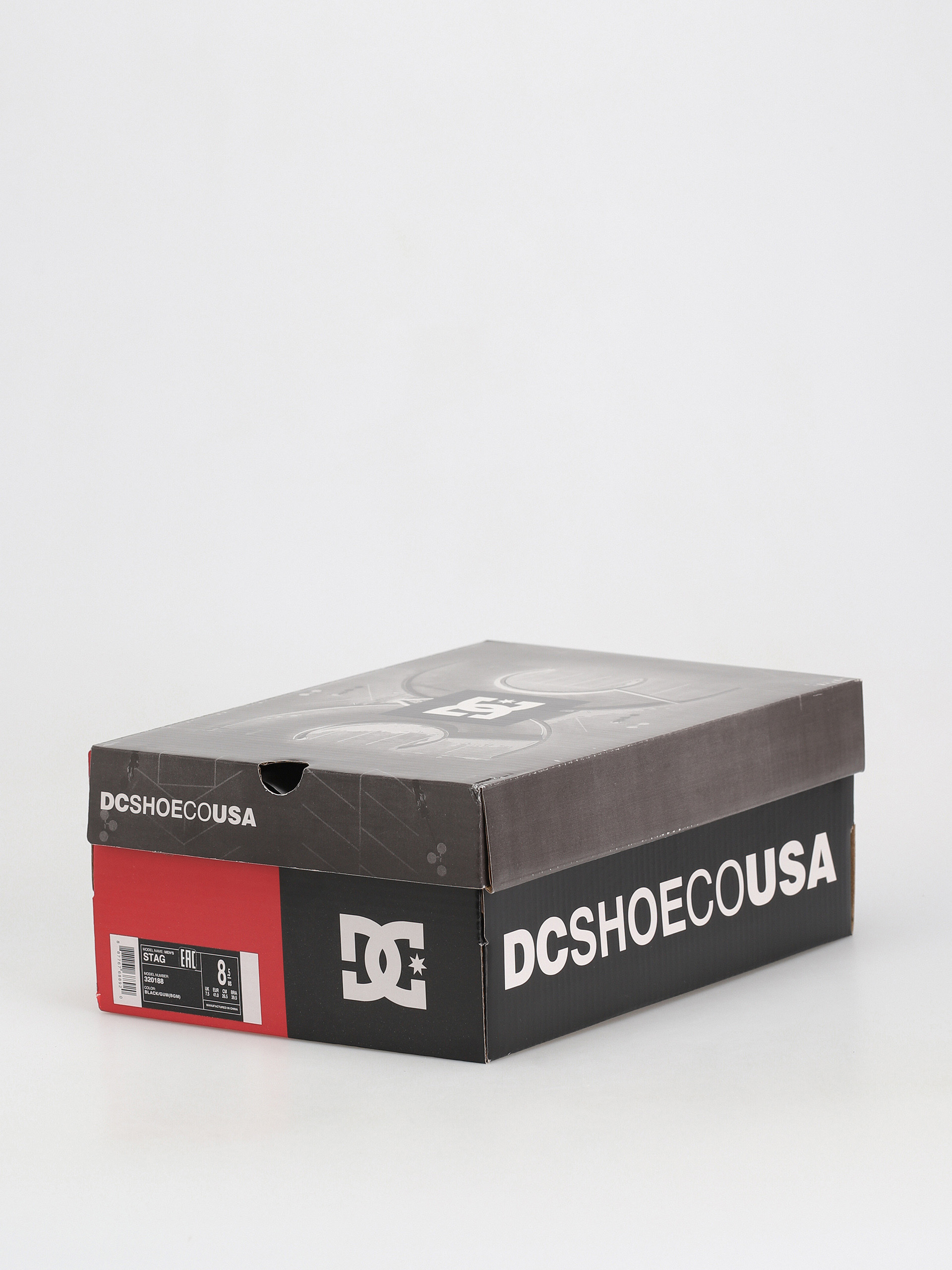 DC Stag Cipők (black/gum)