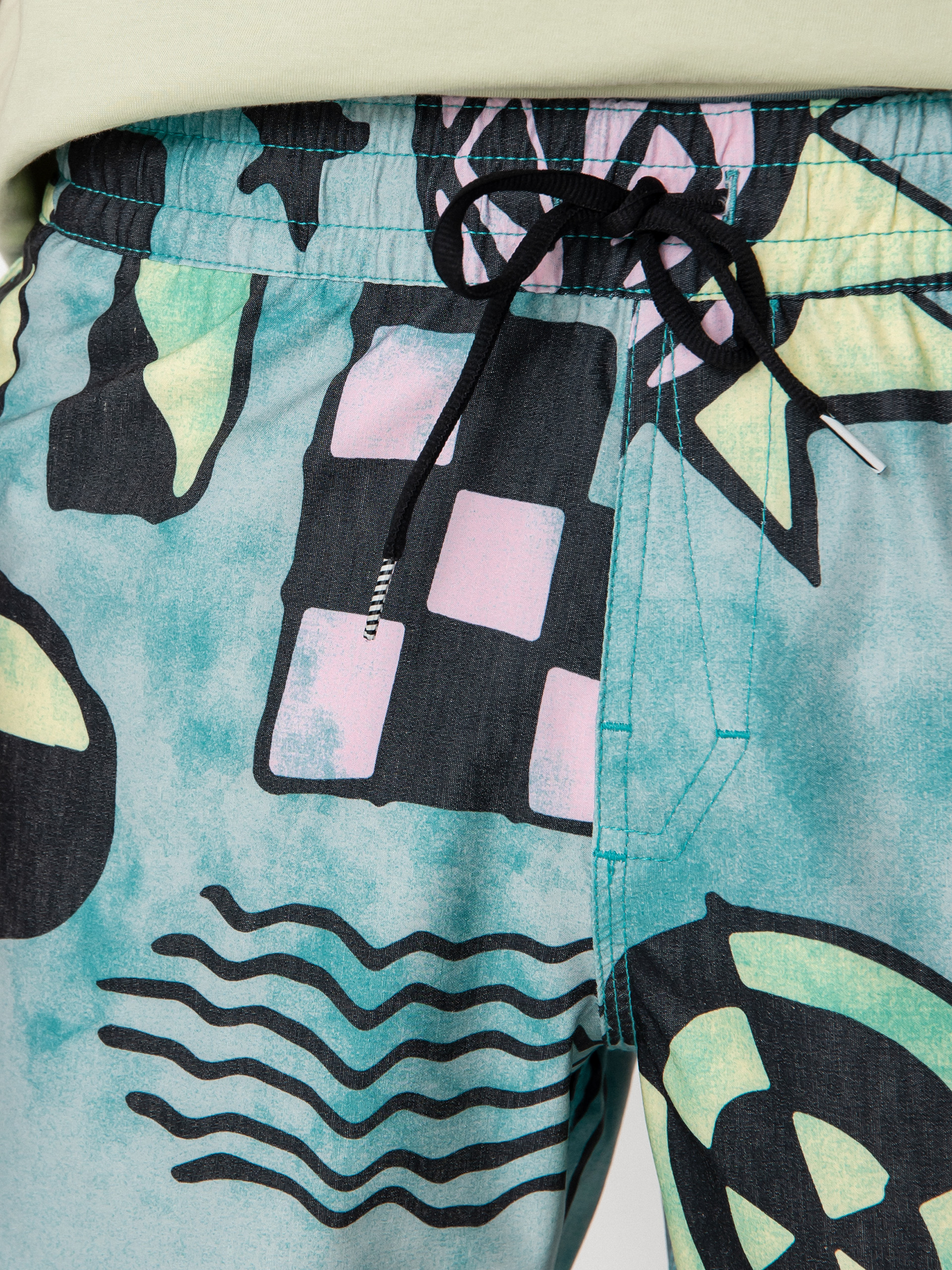 Volcom Chlorine Killer Stoney Trnk 17 Rövidnadrág (temple teal)