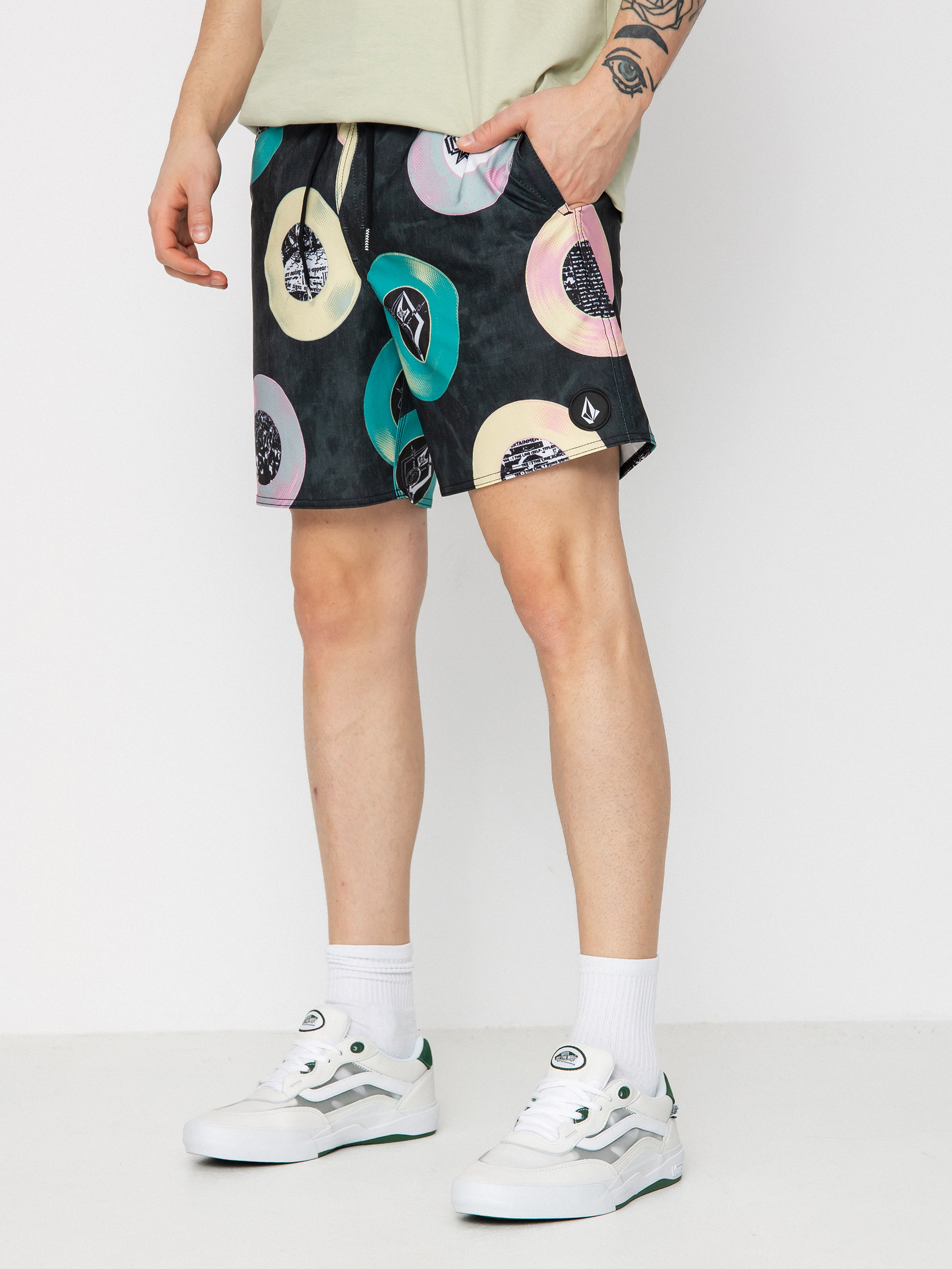 Volcom V Ent Lp Stoney Trunk 17 Rövidnadrág (black)