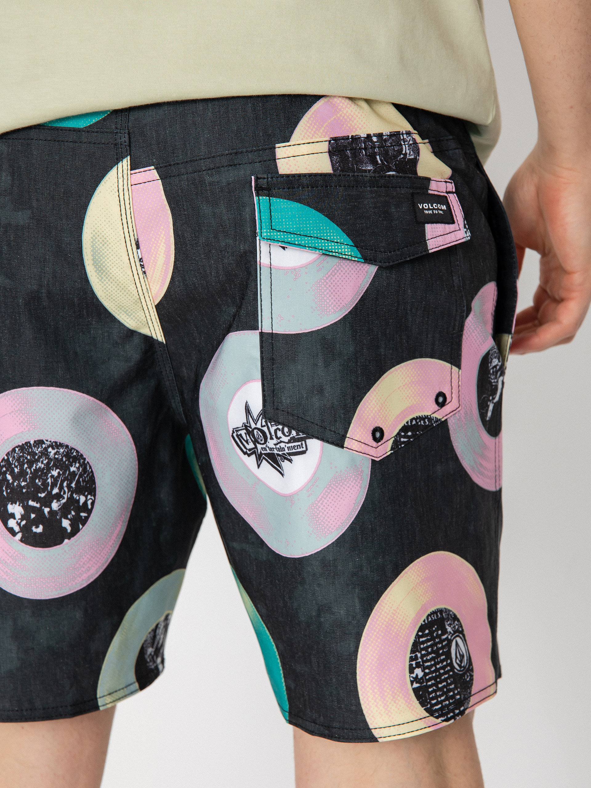 Volcom V Ent Lp Stoney Trunk 17 Rövidnadrág (black)