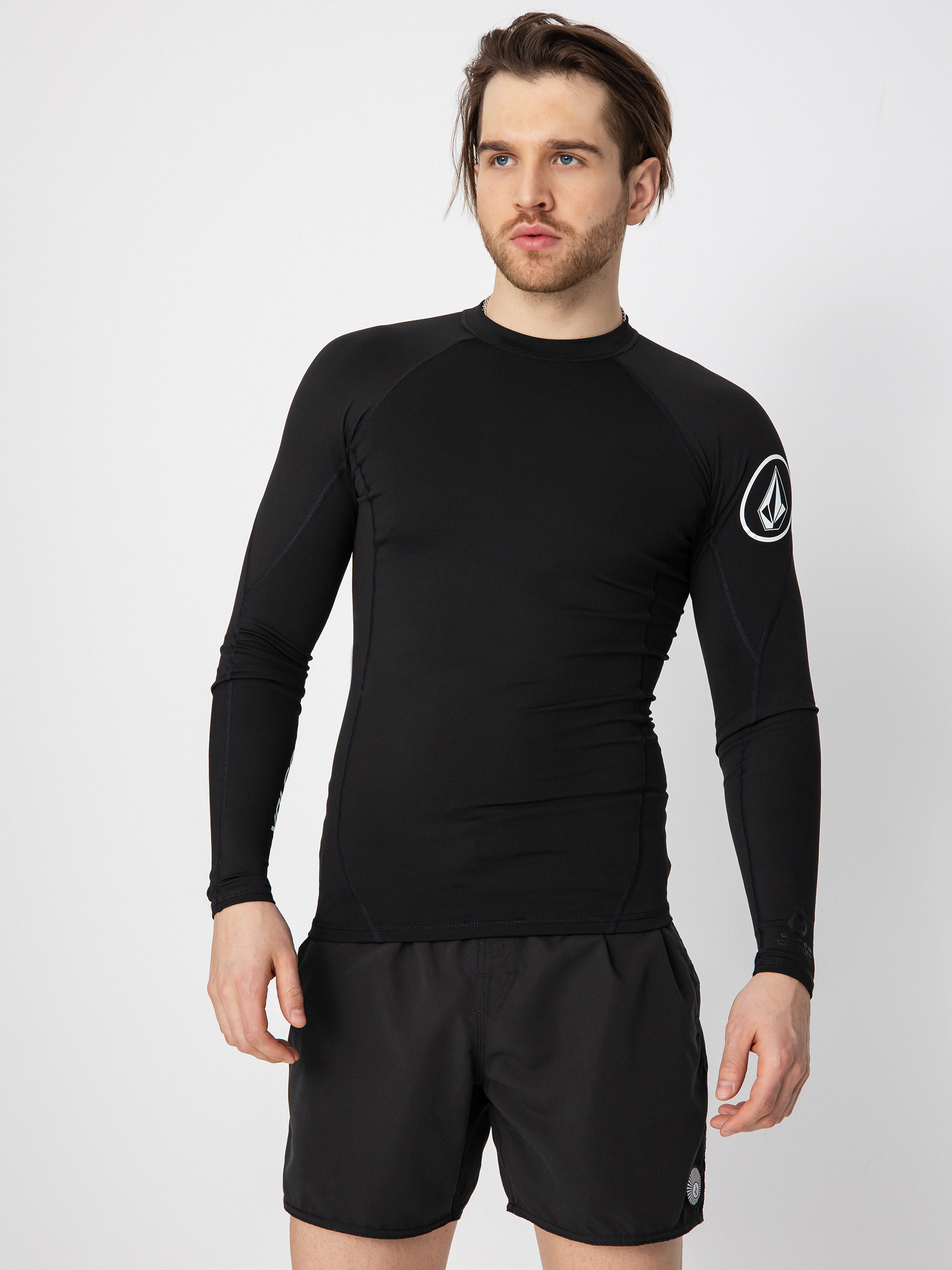 Volcom Lycra Neoprén Hosszú ujjú felső (black)