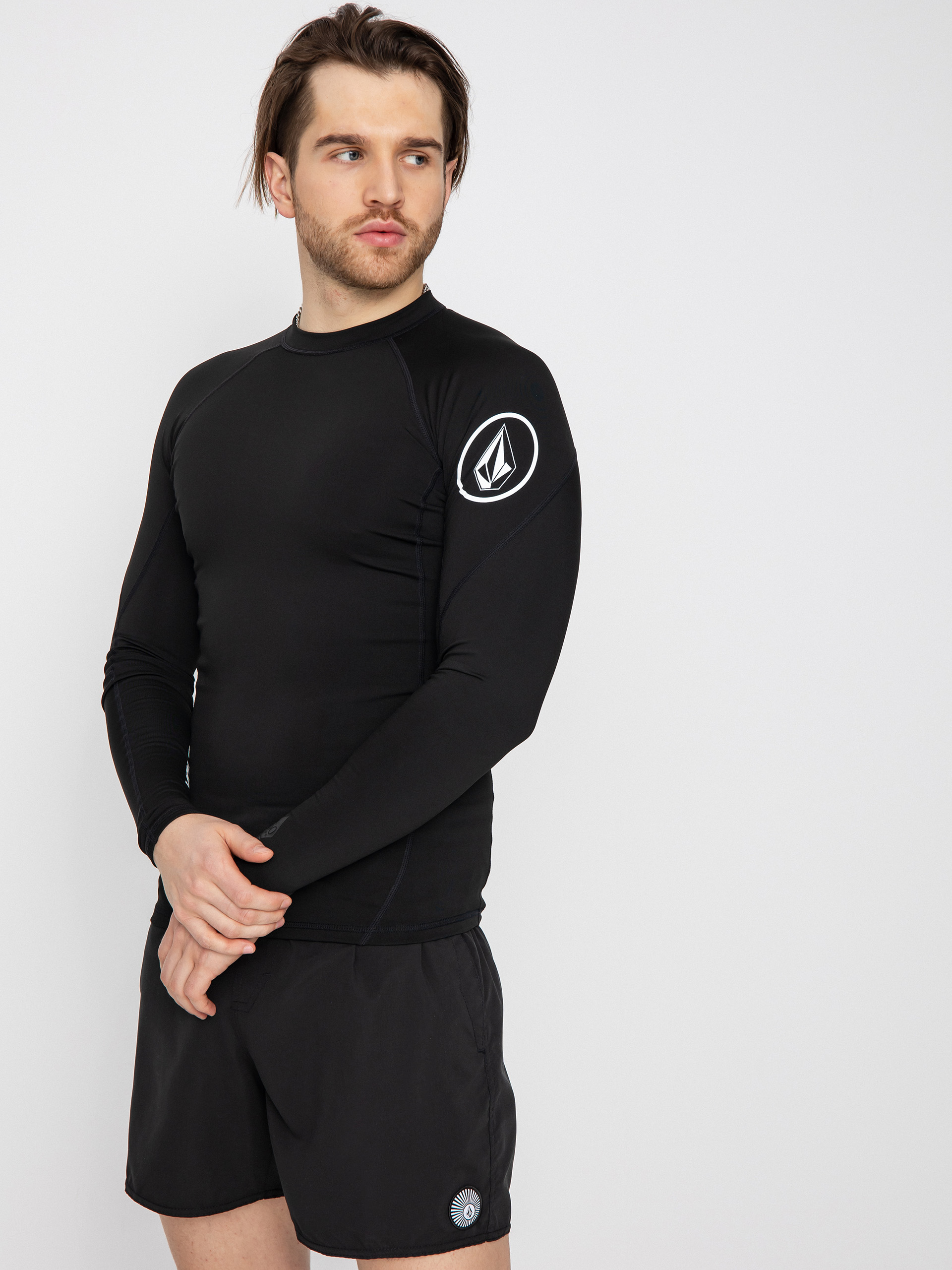 Volcom Lycra Neoprén Hosszú ujjú felső (black)