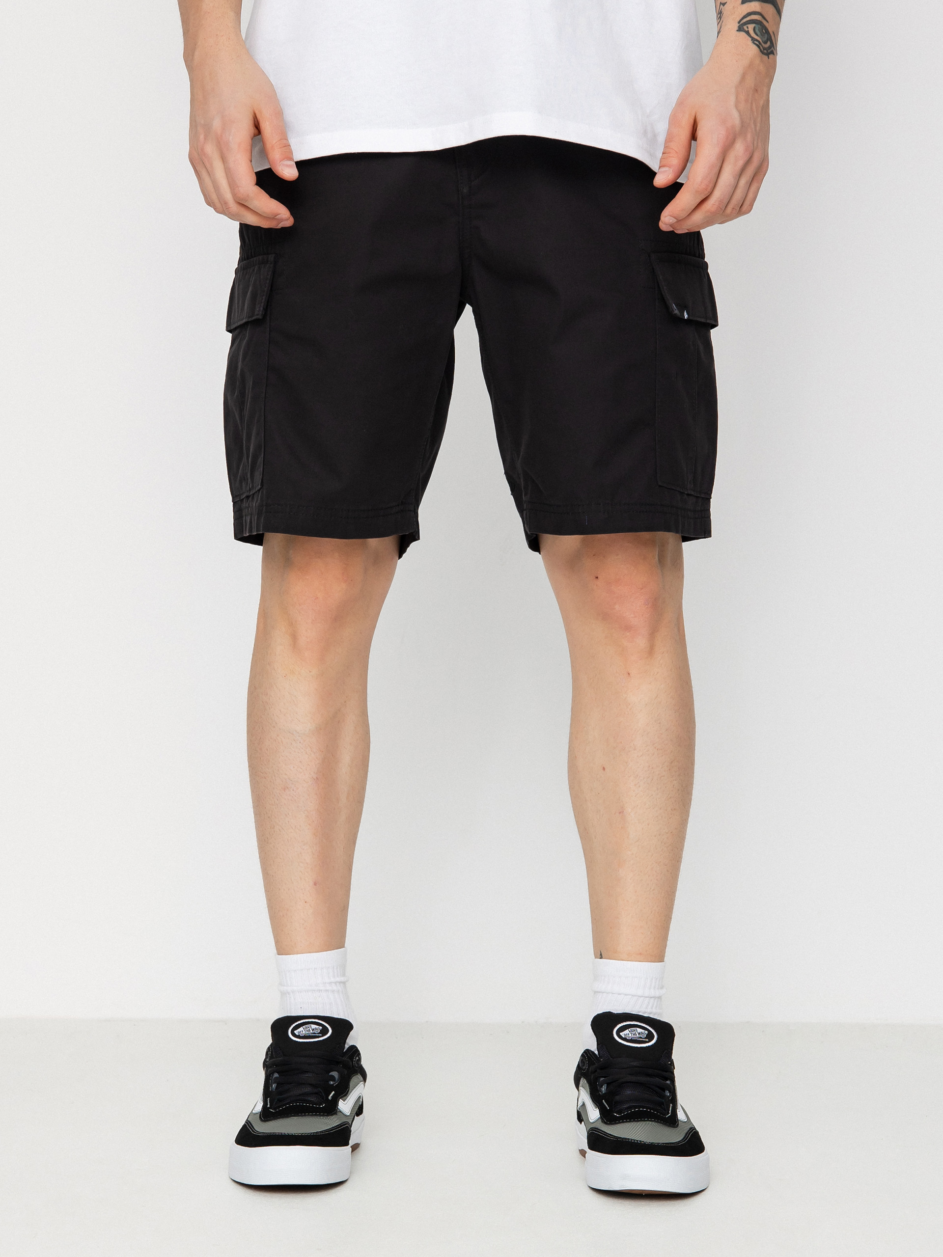 Volcom March Cargo Rövidnadrág (black)