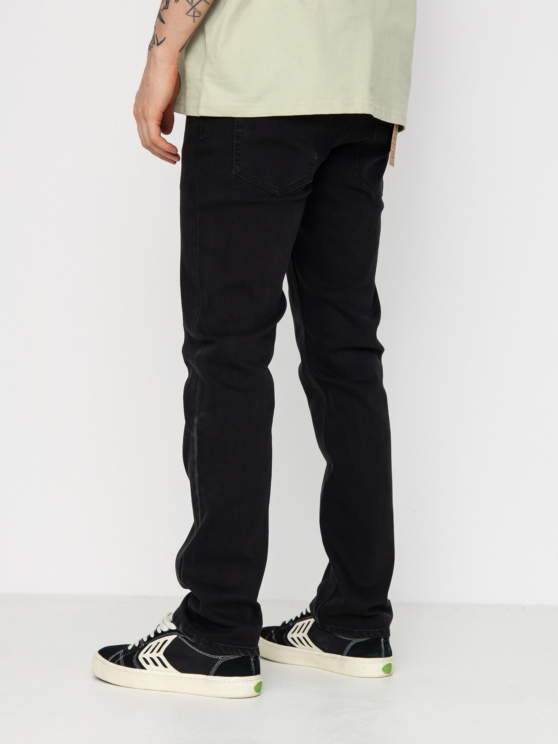 Volcom Solver Denim Kisnadrág (black out)