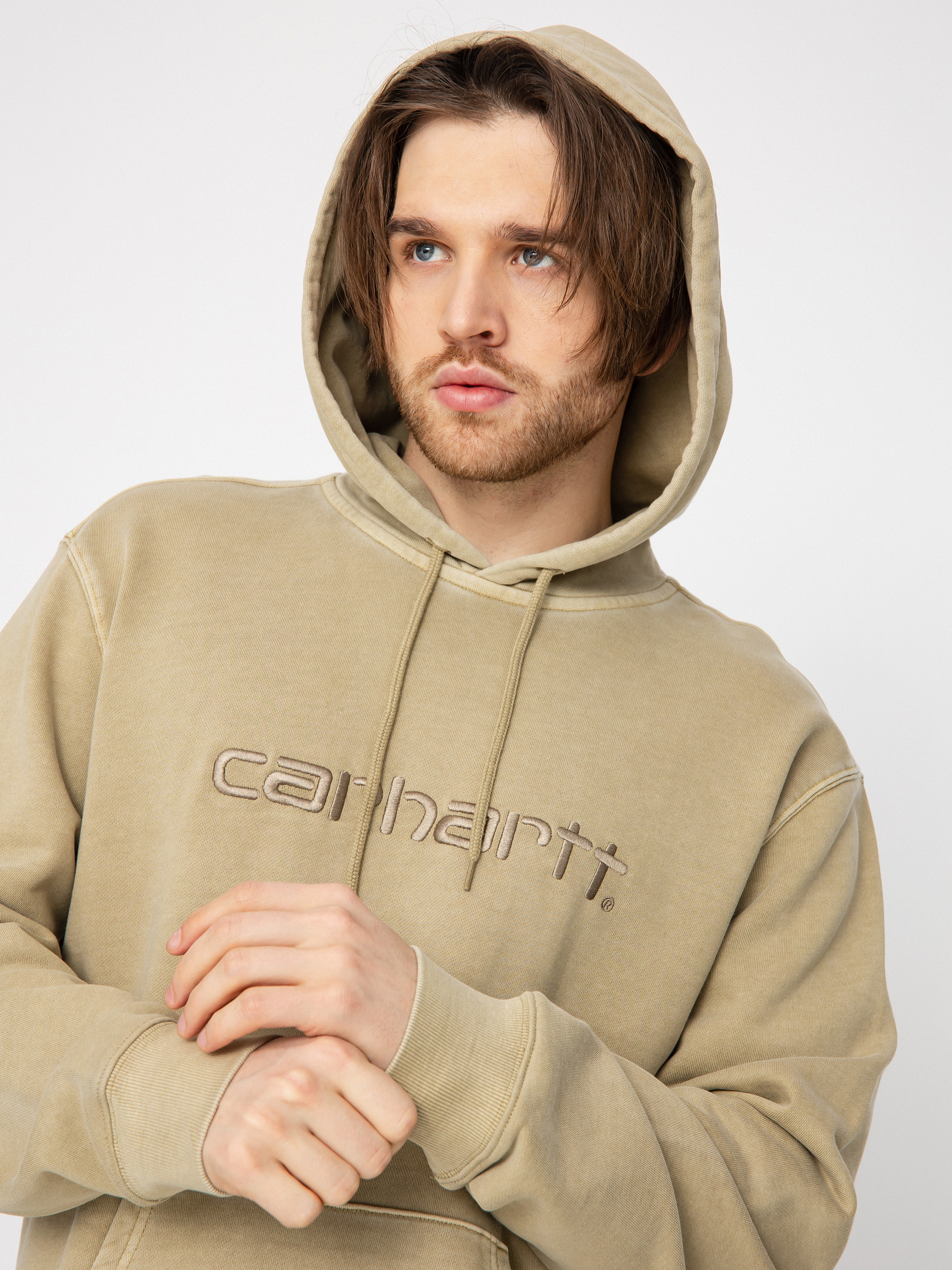Carhartt WIP Duster HD Kapucnis pulóver (ammonite)