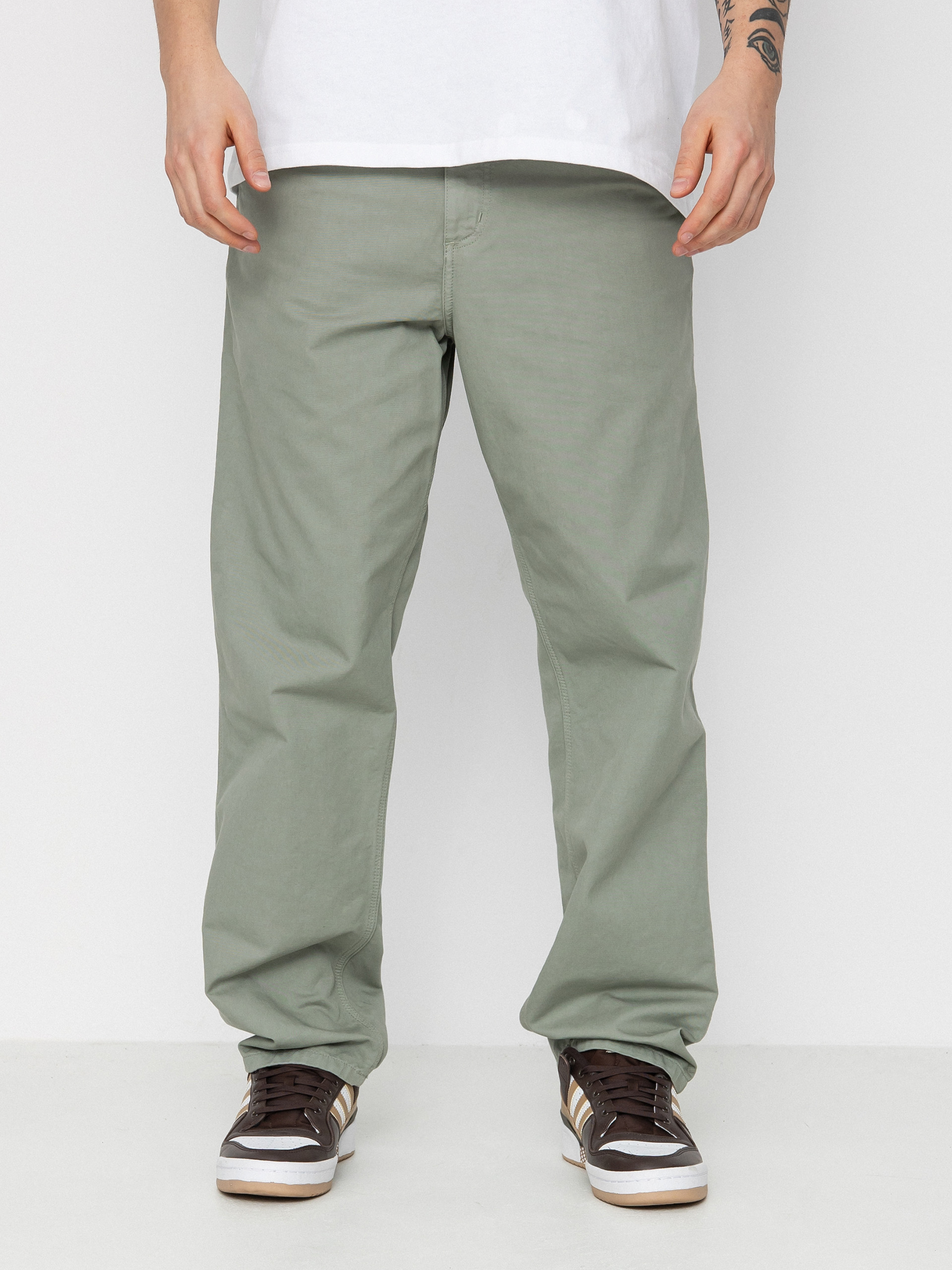 Carhartt WIP Single Knee Kisnadrág (yucca)