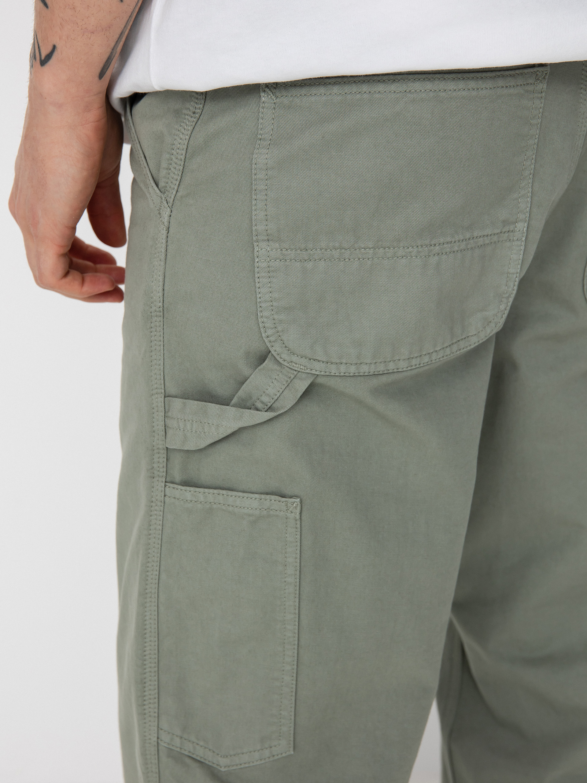 Carhartt WIP Single Knee Kisnadrág (yucca)