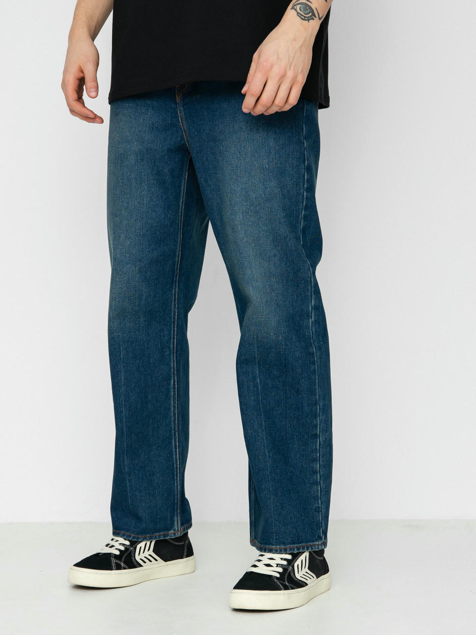 Volcom Nailer Denim Kisnadrág (matured blue)