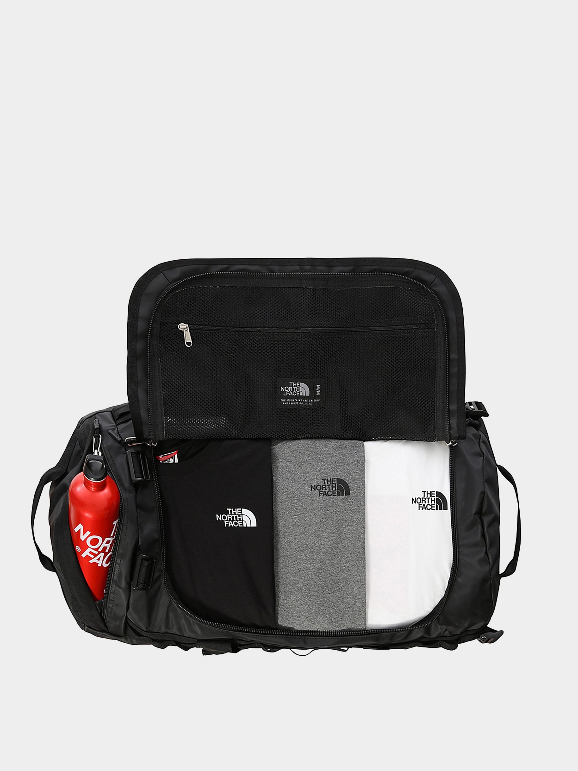 The North Face Base Camp Duffel M Táska (tnf black/tnf white)