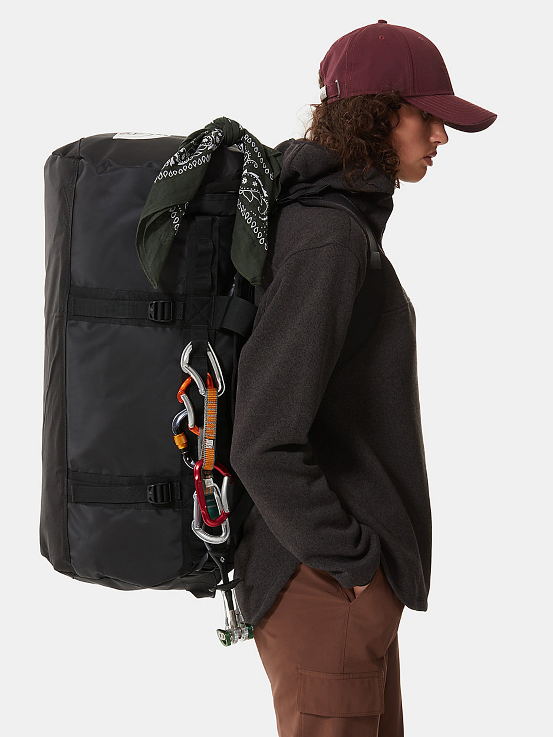 The North Face Base Camp Duffel M Táska (tnf black/tnf white)