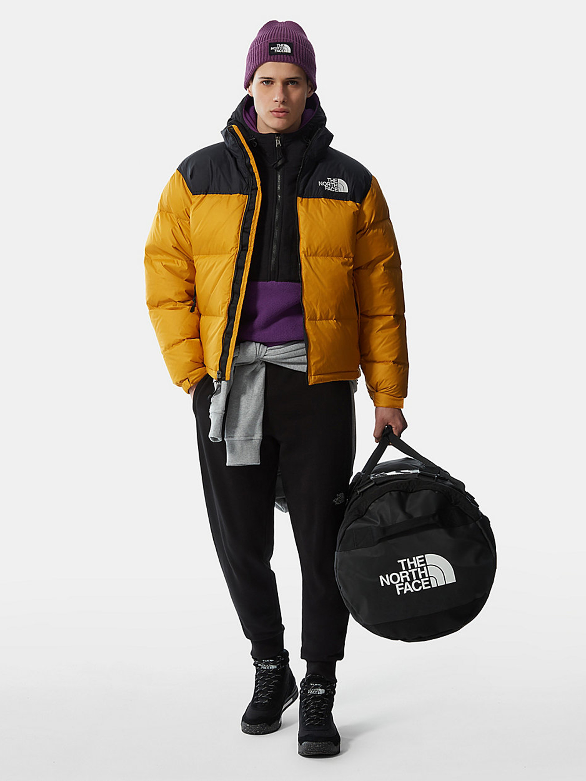 The North Face Base Camp Duffel L Táska (tnf black/tnf white)