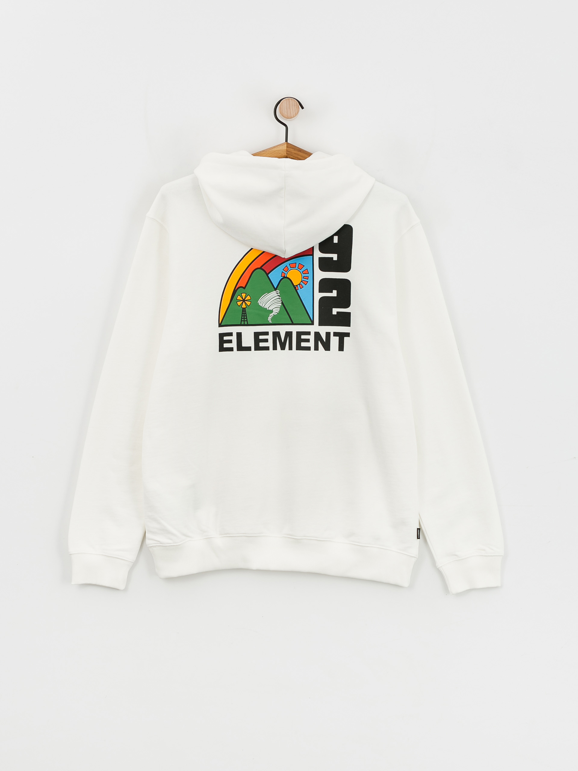 Element Farm HD Kapucnis pulóver (optic white)