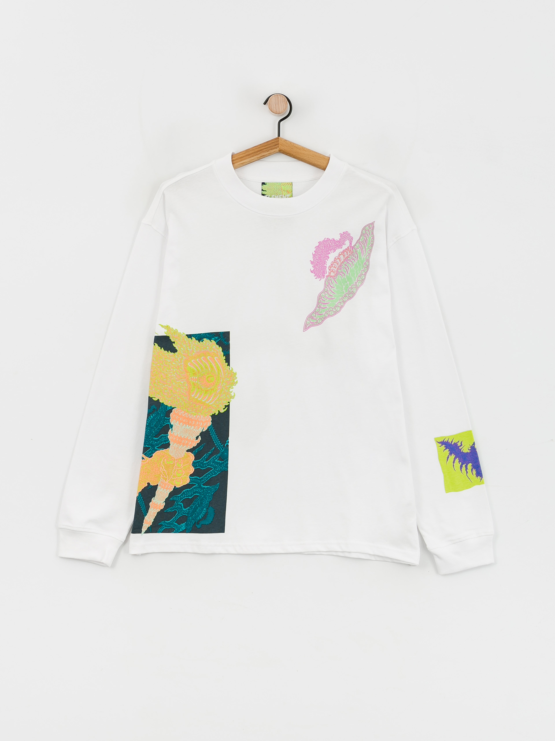 Element Torch Hosszú ujjú felső (optic white)