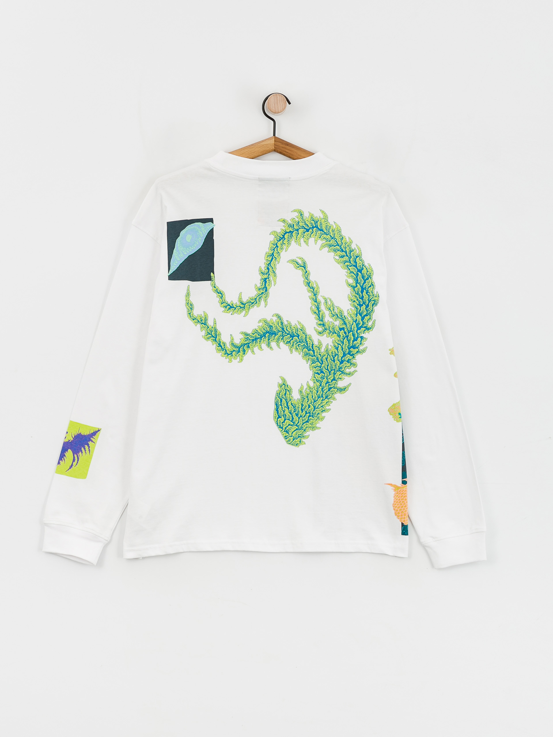 Element Torch Hosszú ujjú felső (optic white)