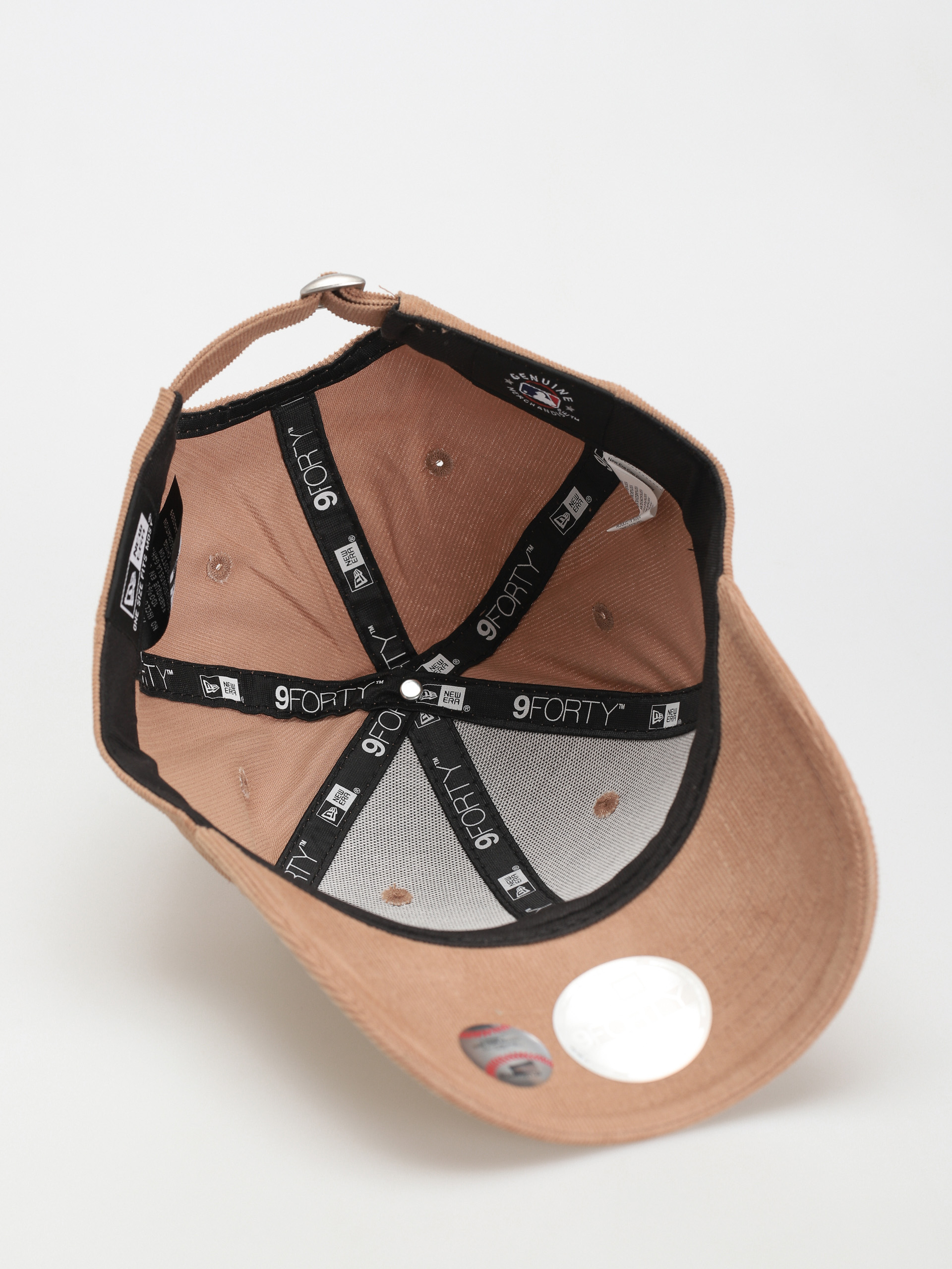 New Era Mini Cord Logo 9Forty New York Yankees Baseball sapka Wmn (camel)