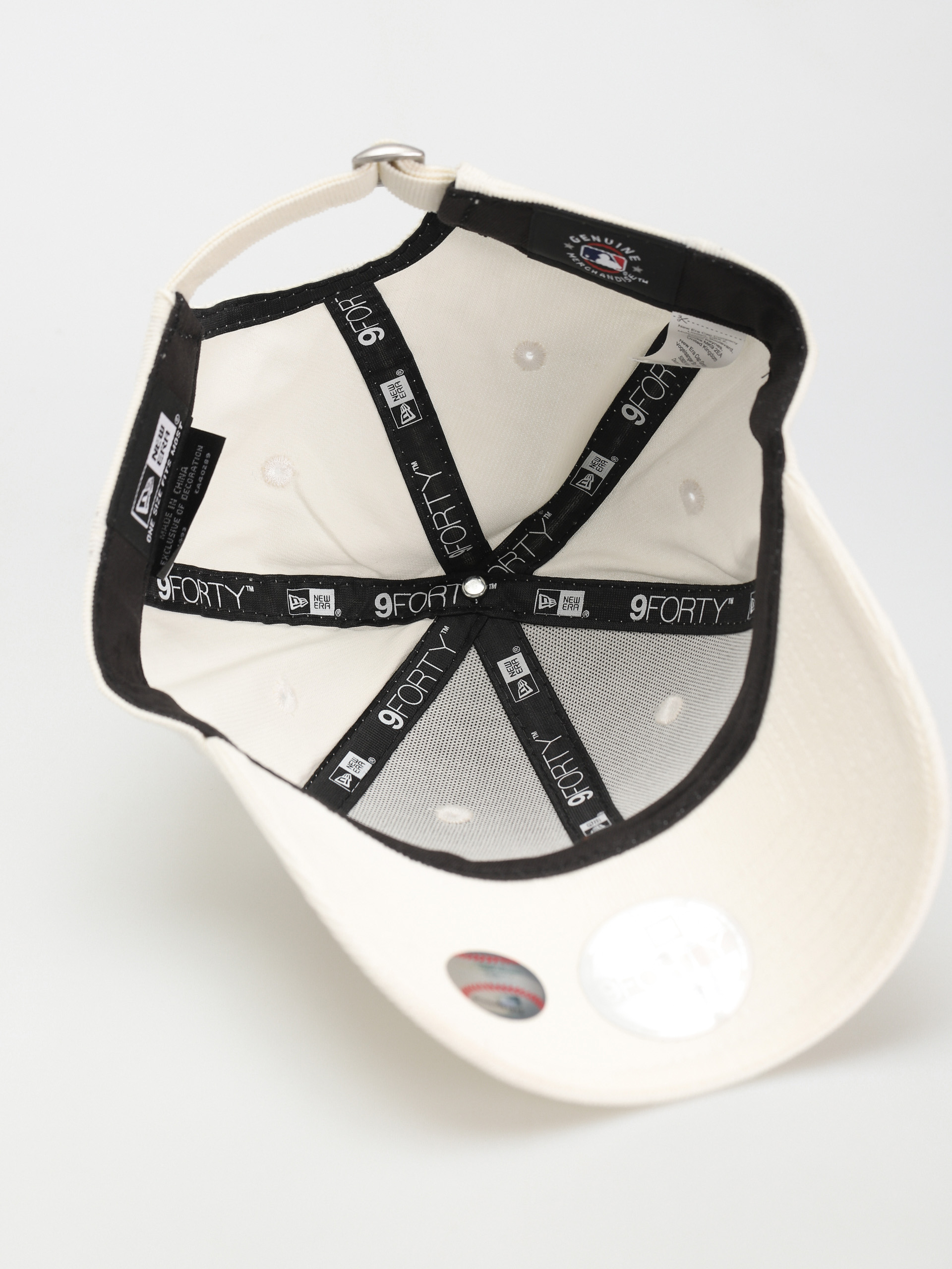 New Era Mini Cord Logo 9Forty Los Angeles Dodgers Baseball sapka Wmn (chalk)