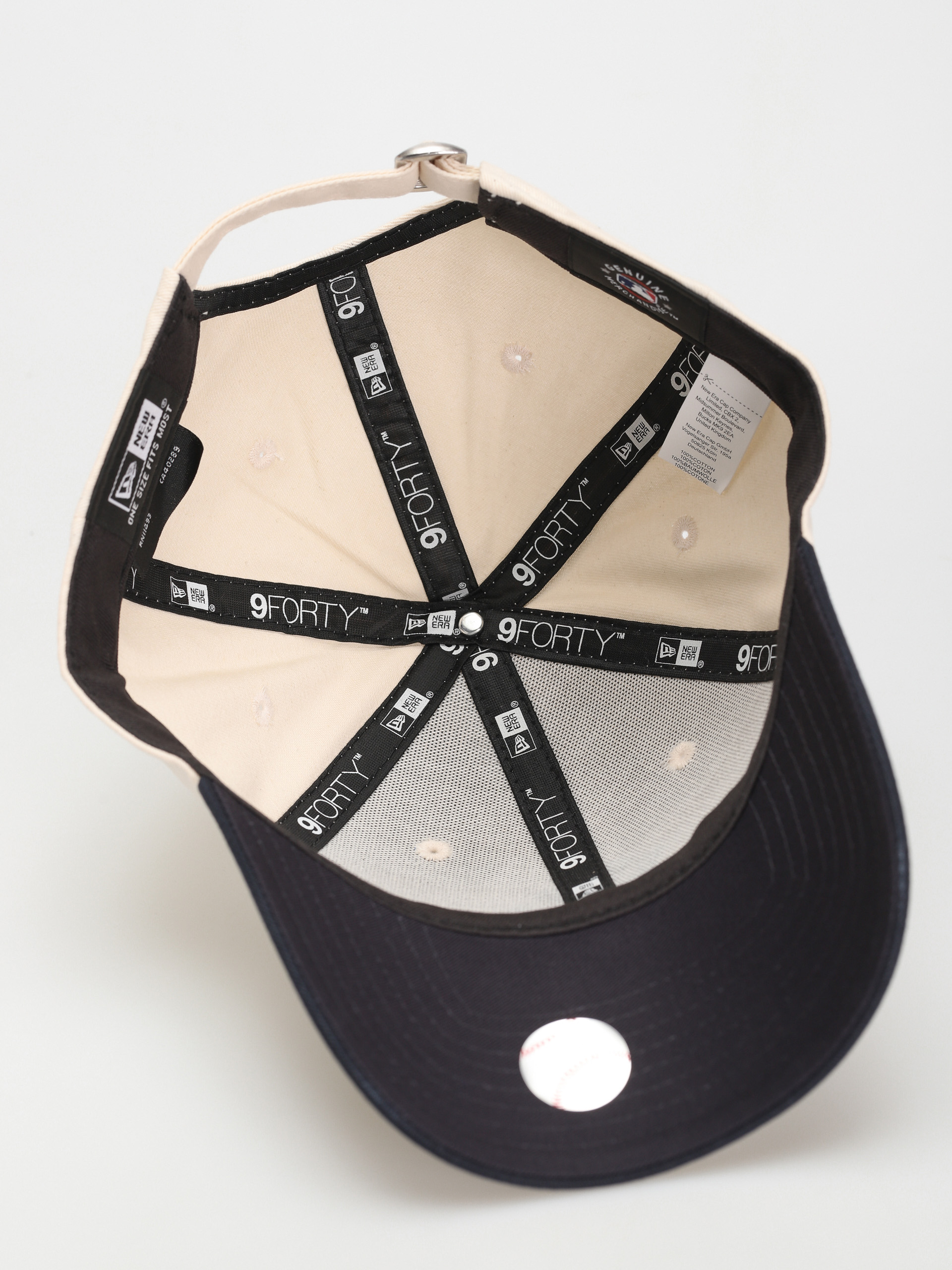 New Era MLB 9Forty New York Yankees Baseball sapka (chalk/navy)
