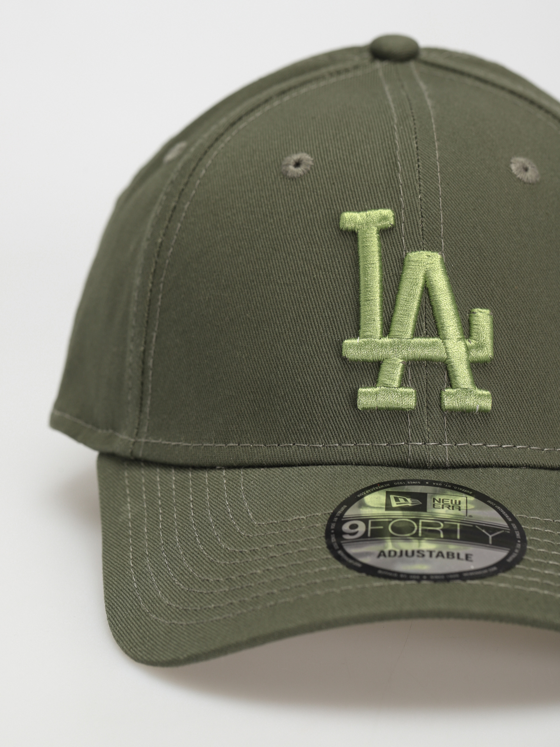 New Era League Essential 9Forty Los Angeles Dodgers Baseball sapka (olive)