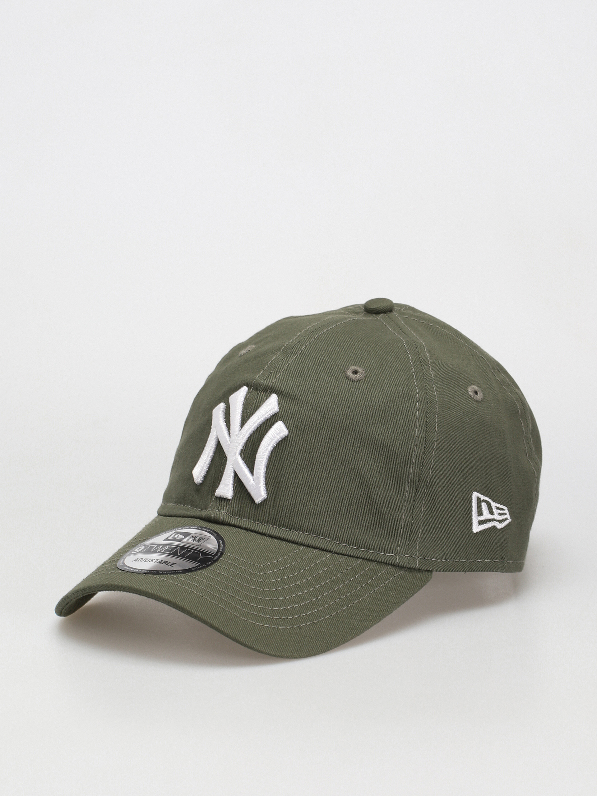 New Era League Essential 9Twenty New York Yankees Baseball sapka (olive/white)