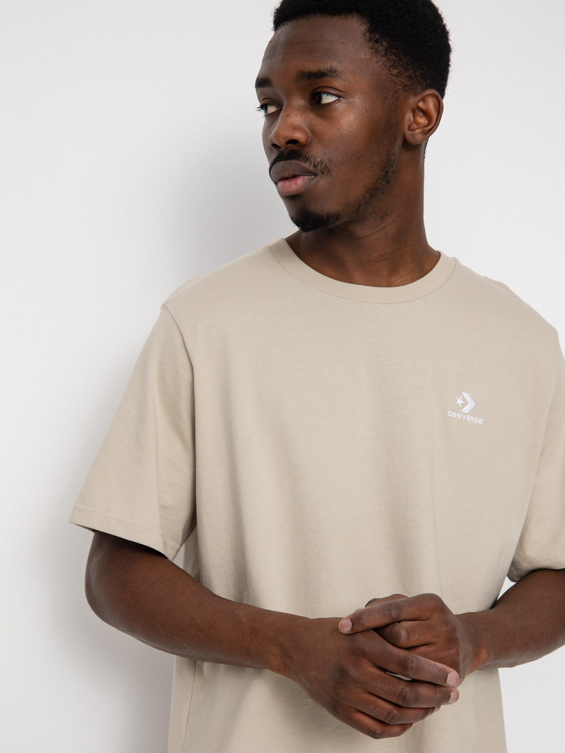 Converse Star Chevron Emb póló (beach stone)