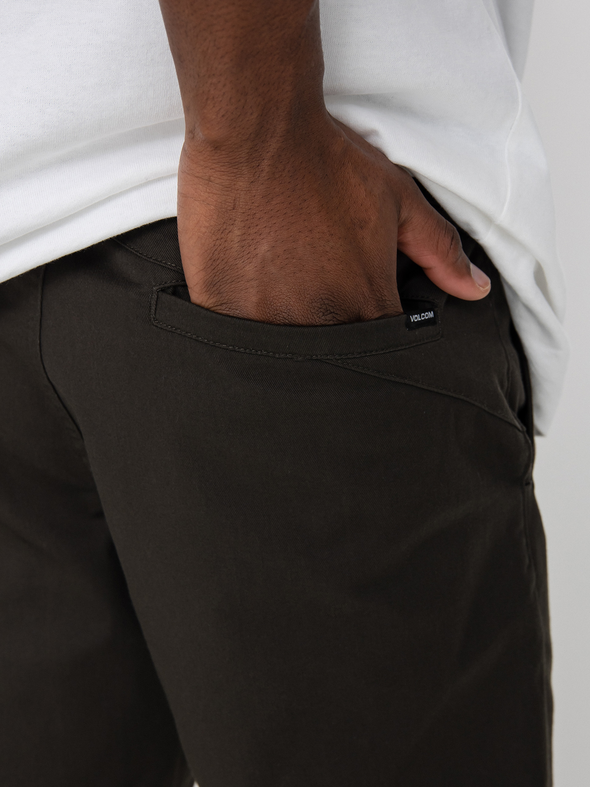 Volcom Frickin Mdrn Stch 19 Rövidnadrág (rinsed black)