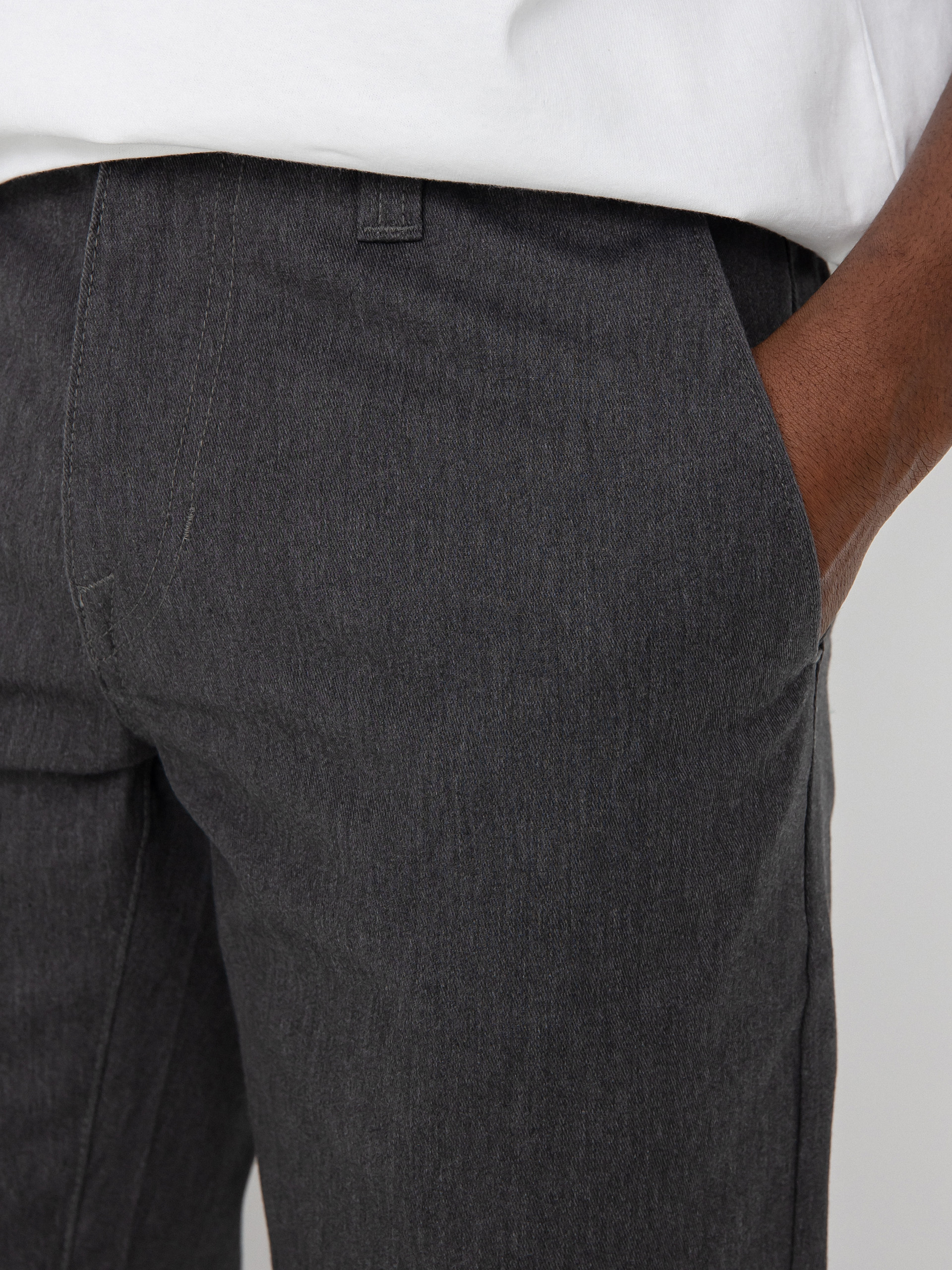 Volcom Frickin Modern Stret Kisnadrág (charcoal heather)