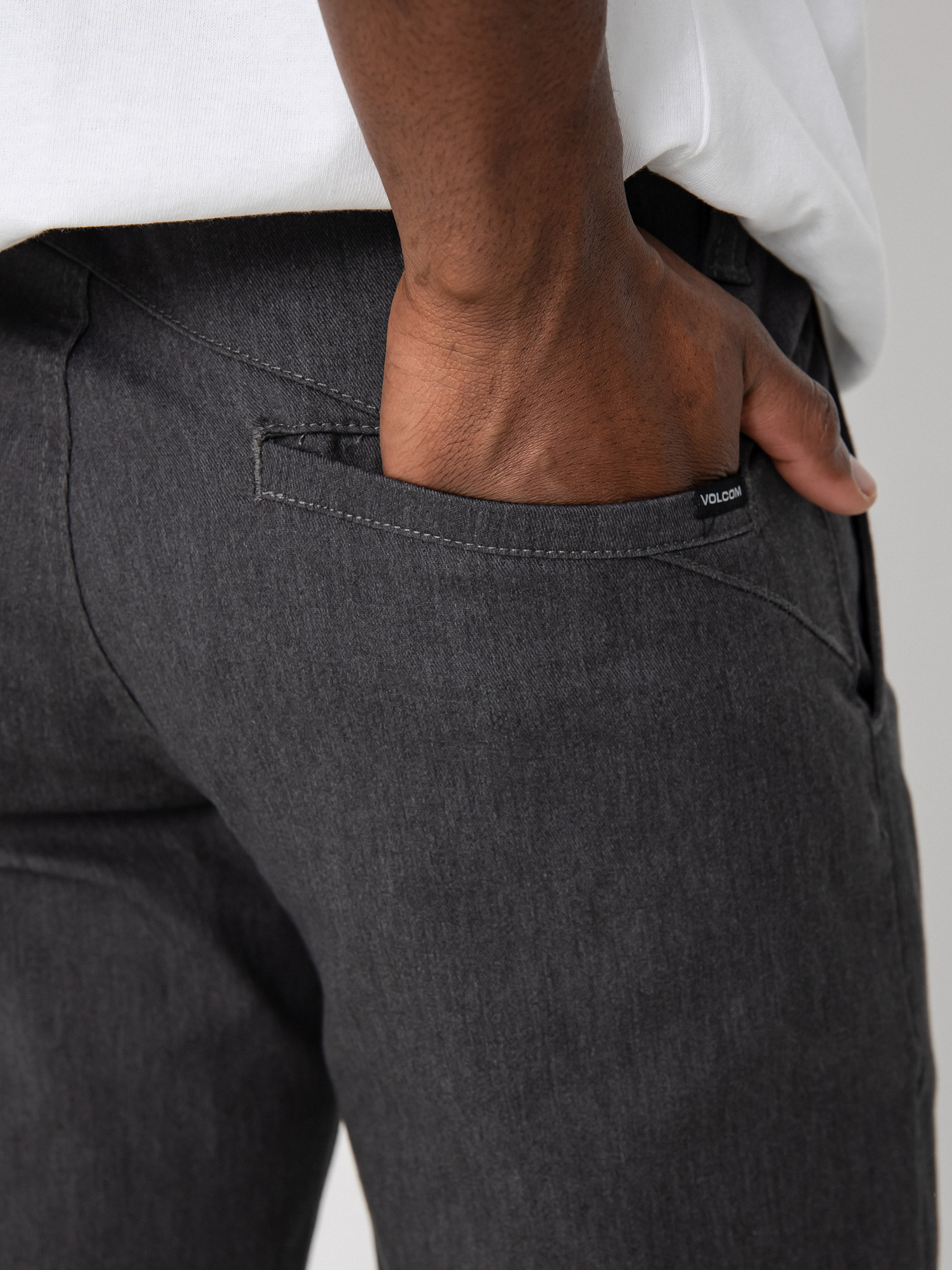 Volcom Frickin Modern Stret Kisnadrág (charcoal heather)