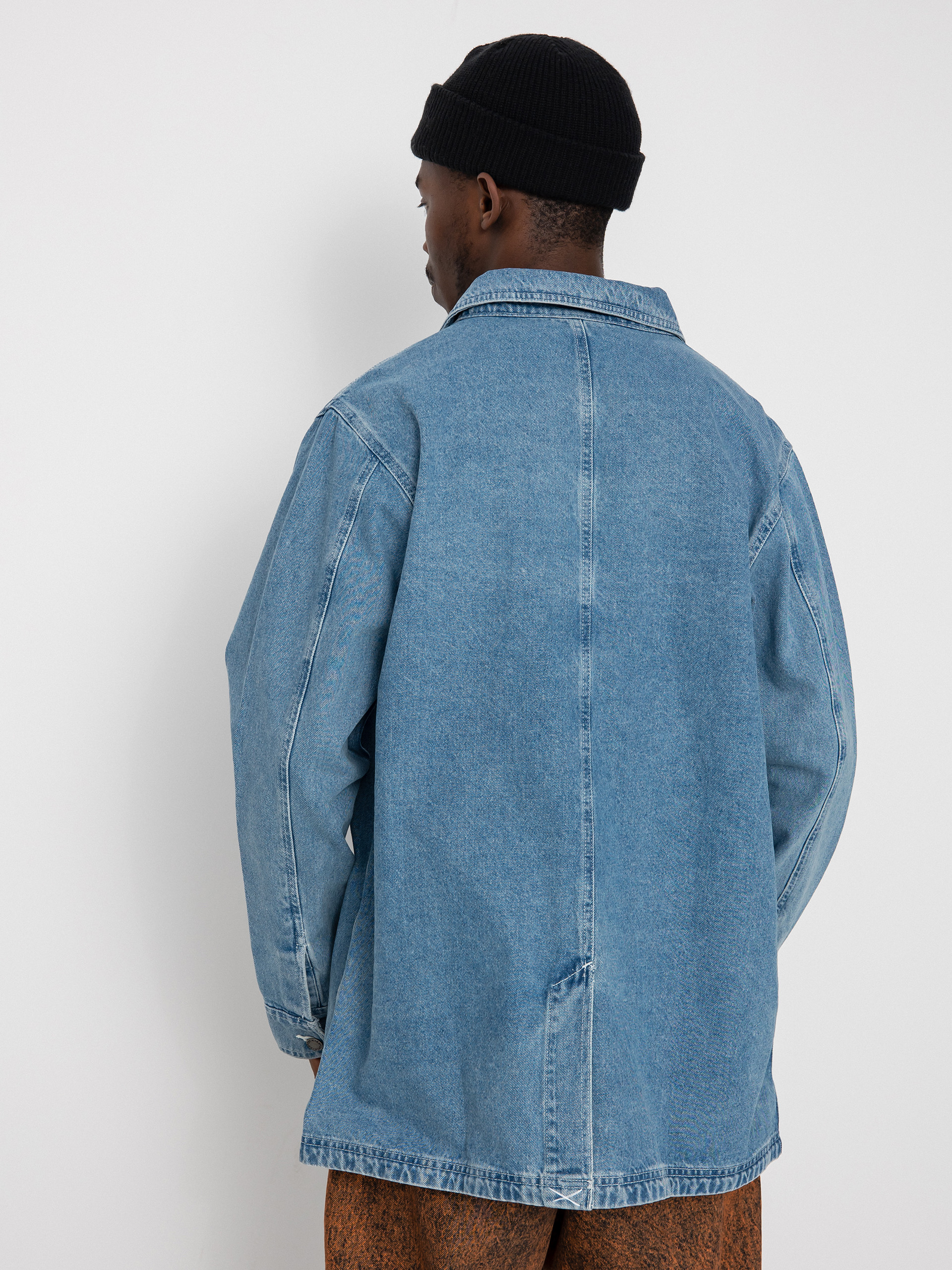 Dickies Denim Unlined Chore Coat Dzseki (light wash)