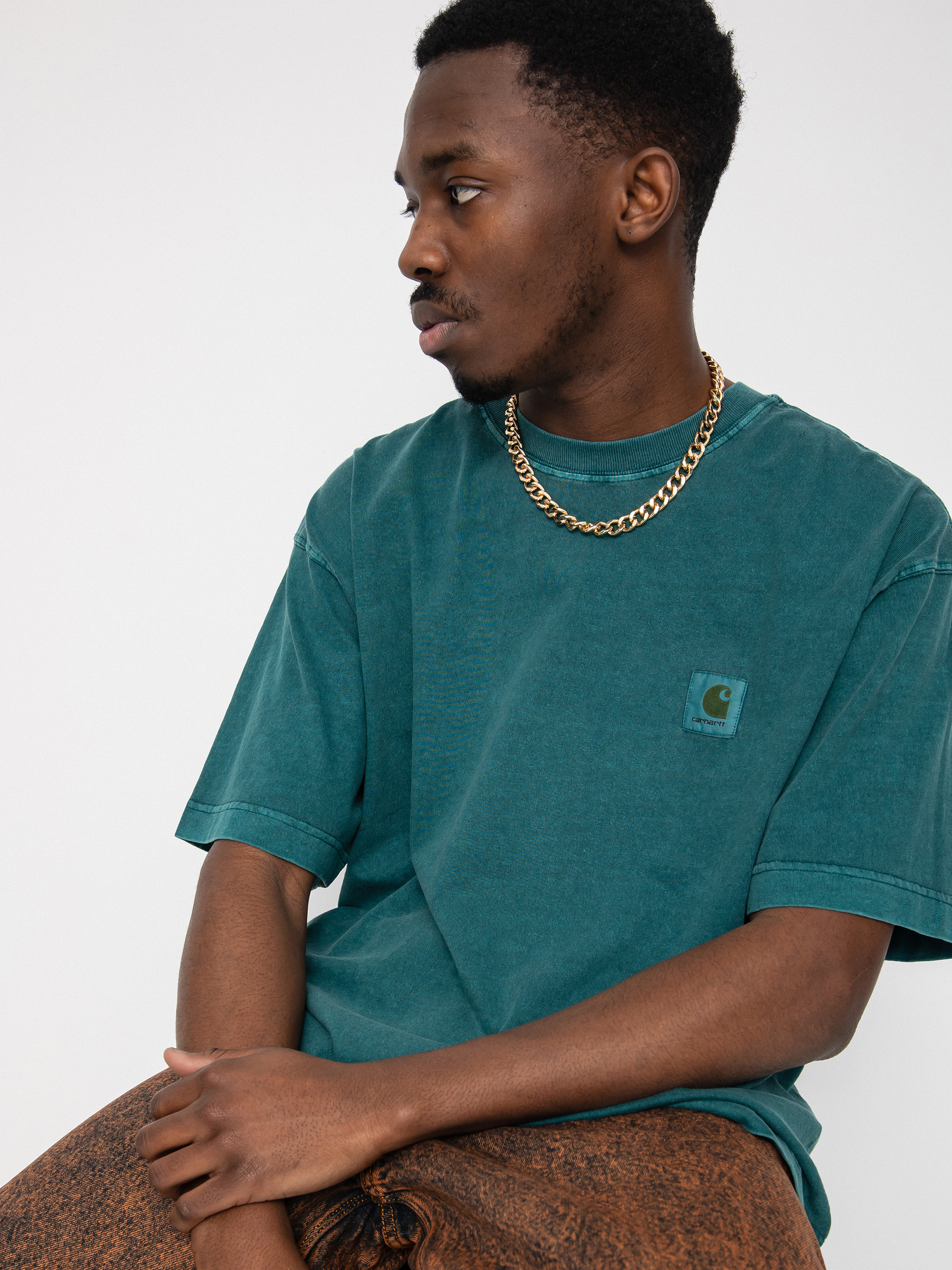 Carhartt WIP Nelson póló (botanic)