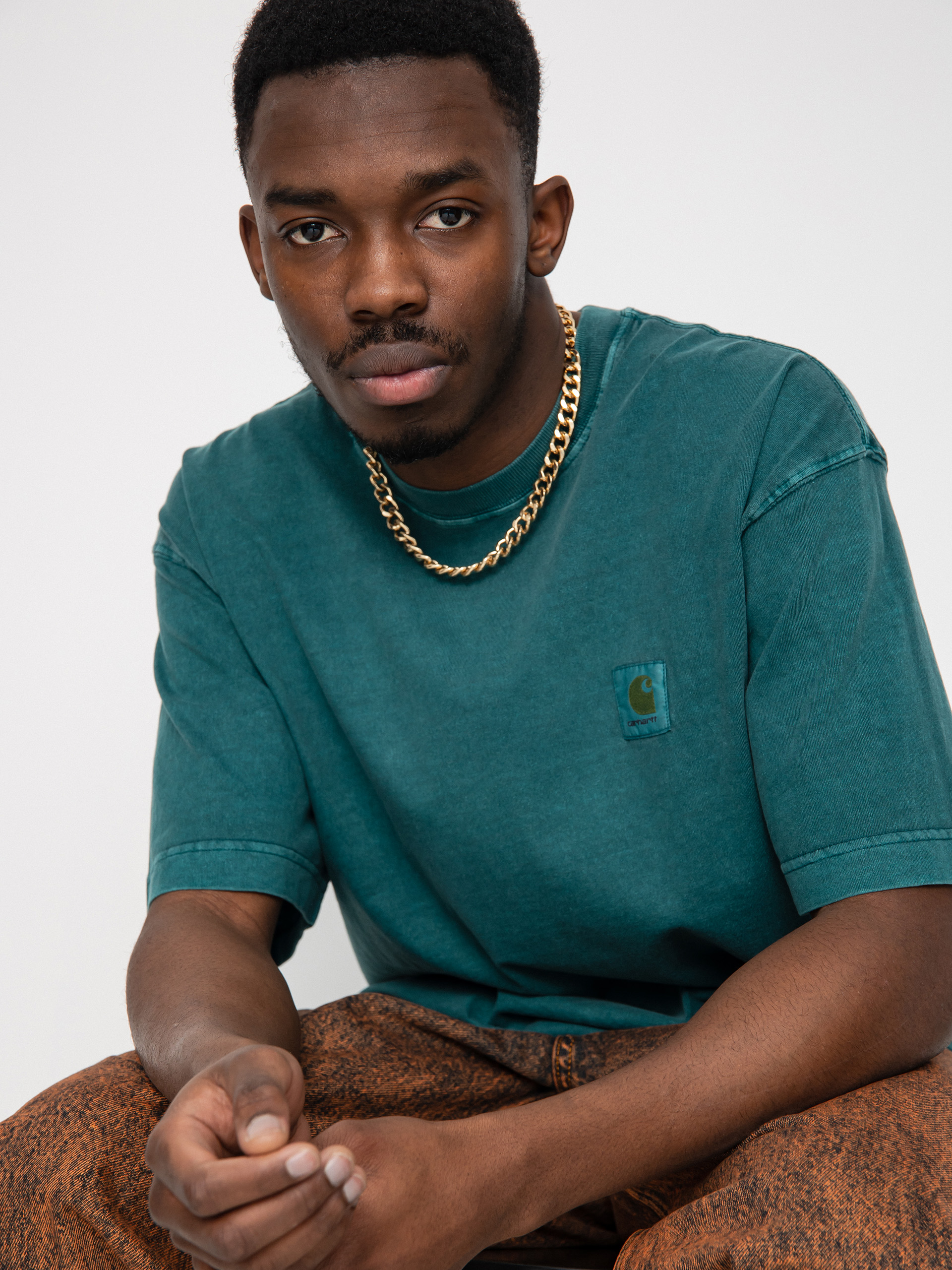 Carhartt WIP Nelson póló (botanic)