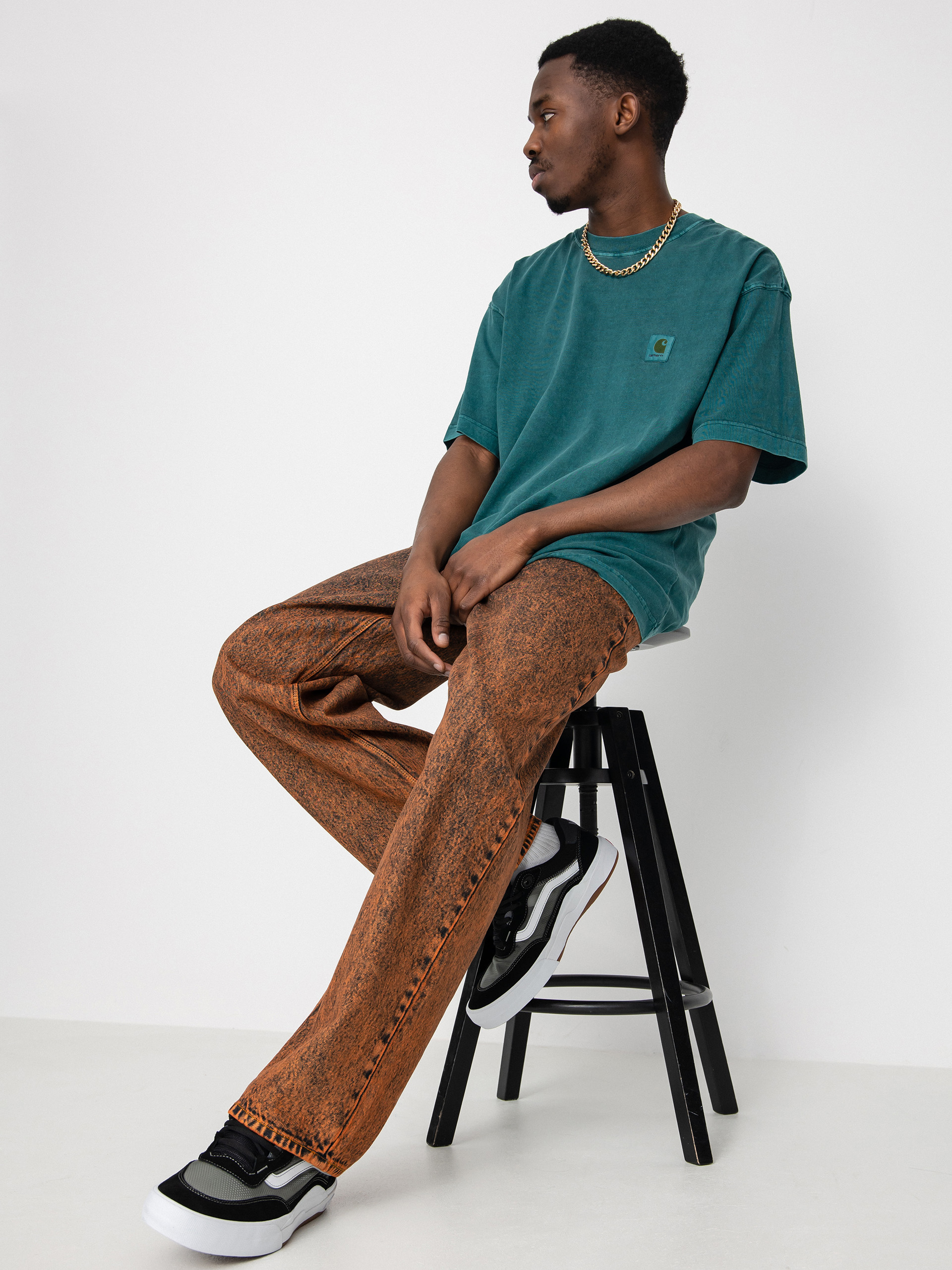 Carhartt WIP Nelson póló (botanic)