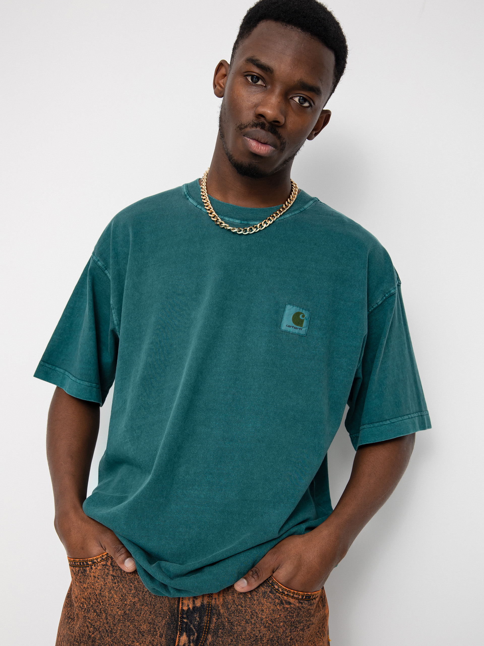 Carhartt WIP Nelson póló (botanic)