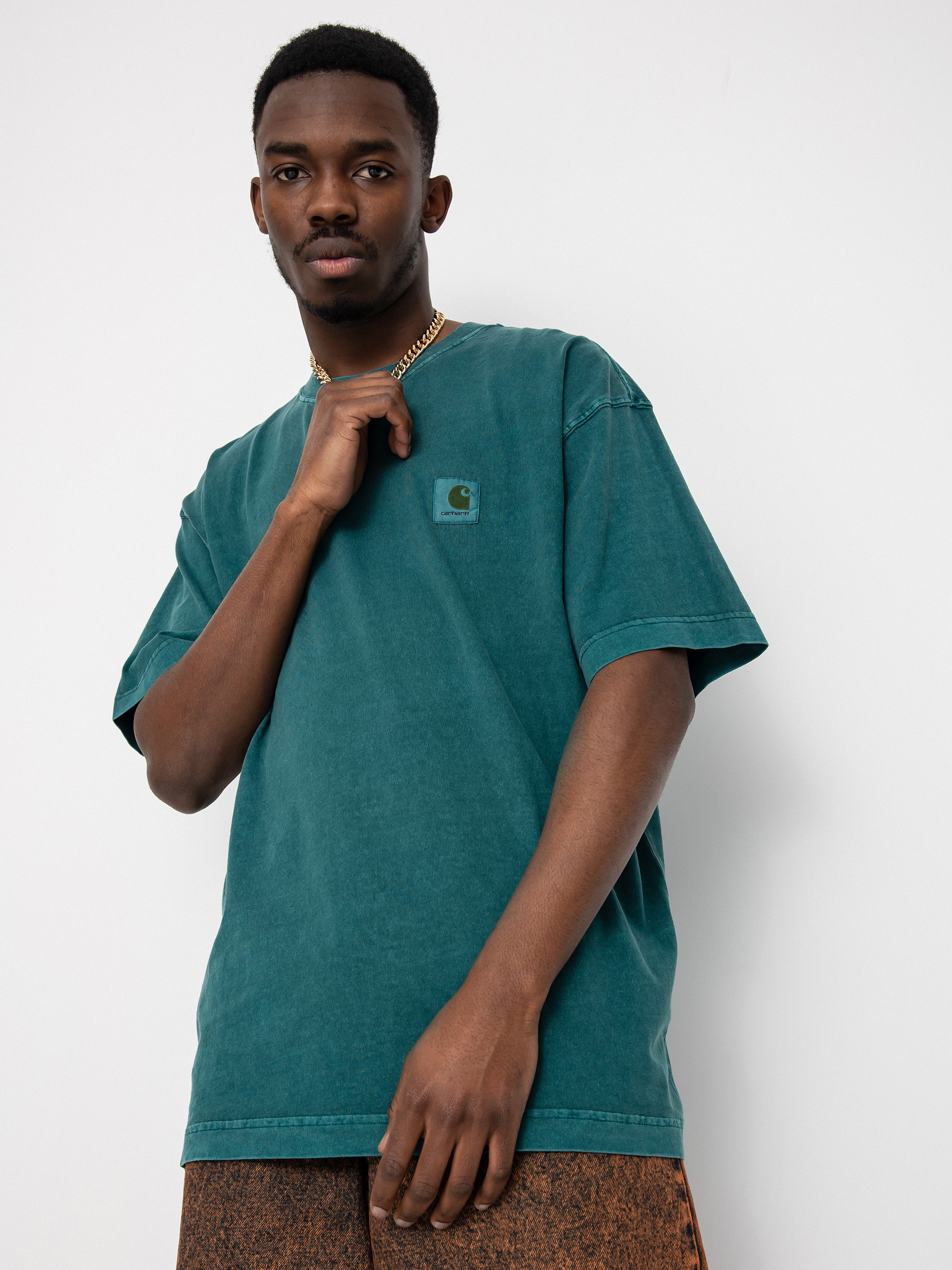 Carhartt WIP Nelson póló (botanic)