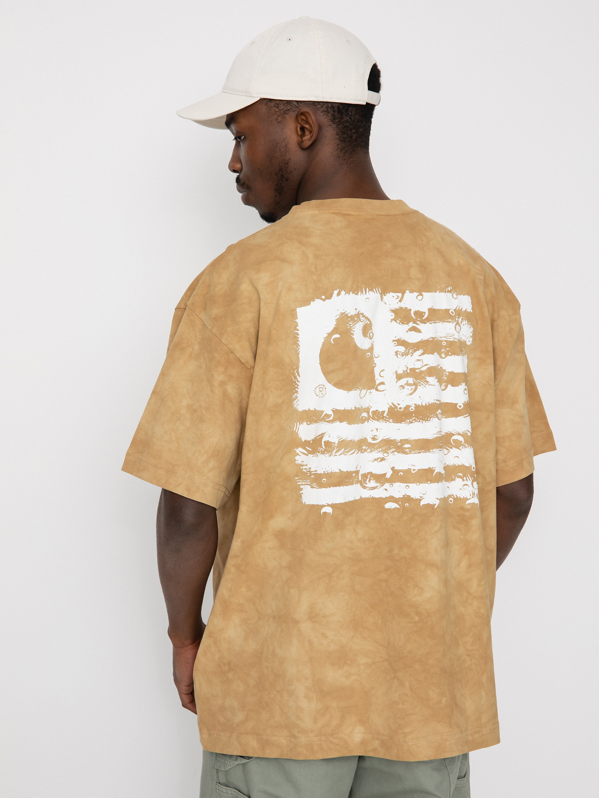 Carhartt WIP Chromo póló (dusty h brown chromo)