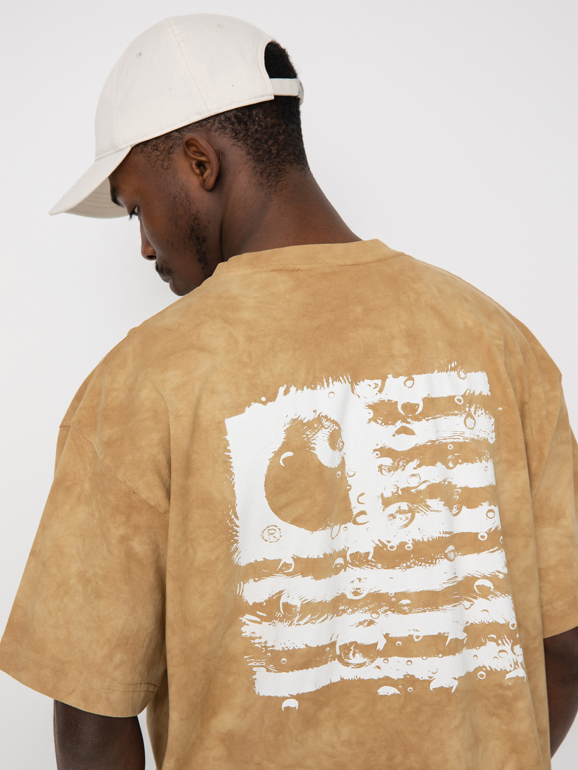 Carhartt WIP Chromo póló (dusty h brown chromo)