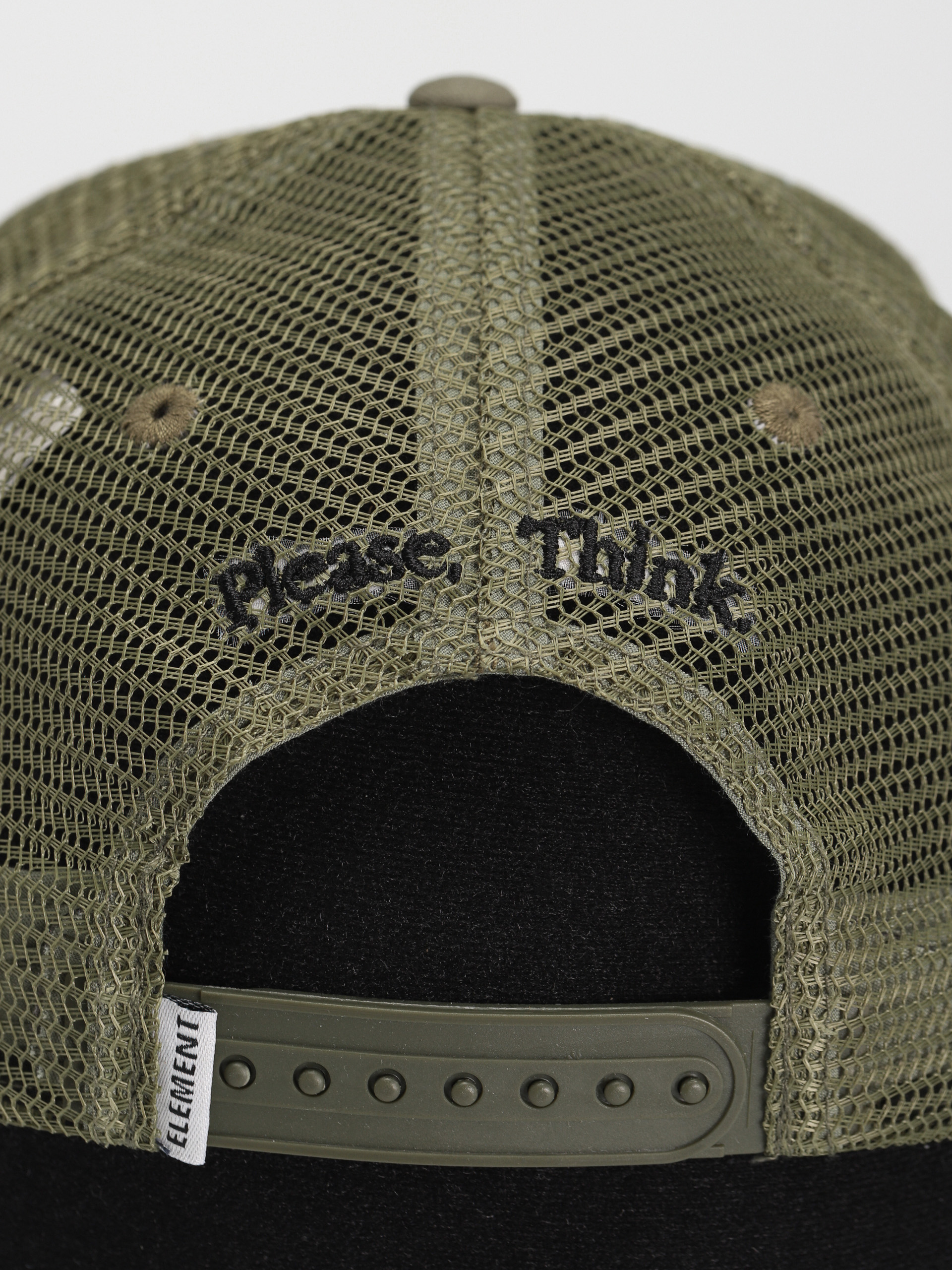 Element Sbxe Mesh Baseball sapka (oil green)