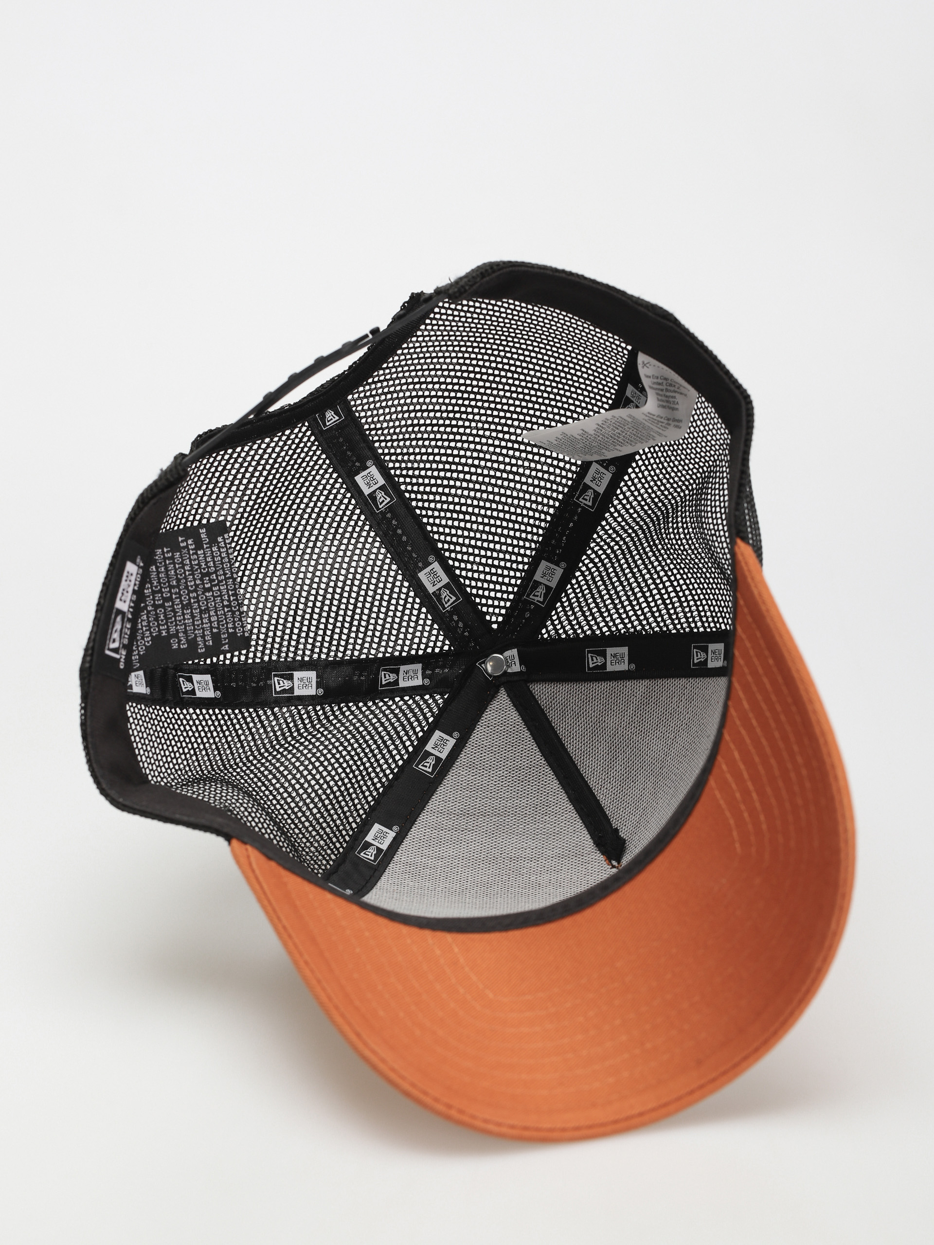 New Era License Plate Trucker Baseball sapka (orange)