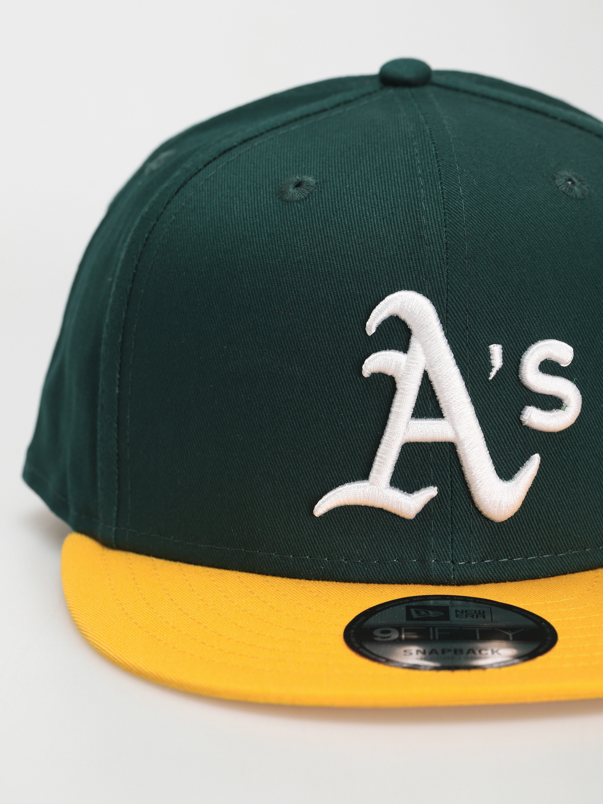 New Era MLB 9Fifty Oakland Athletics Baseball sapka (green/yellow)