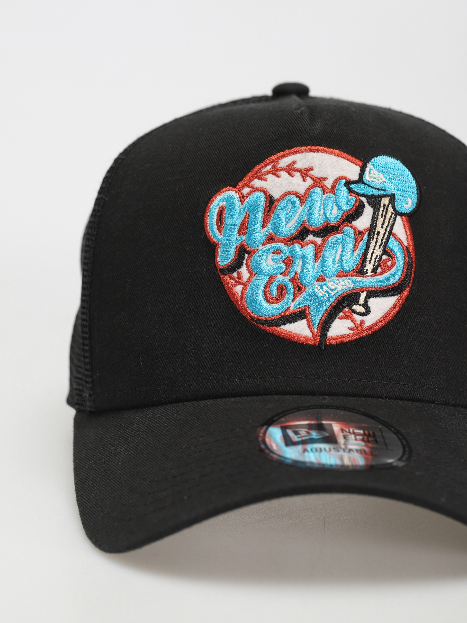 New Era Heritage Trucker Baseball sapka (black)